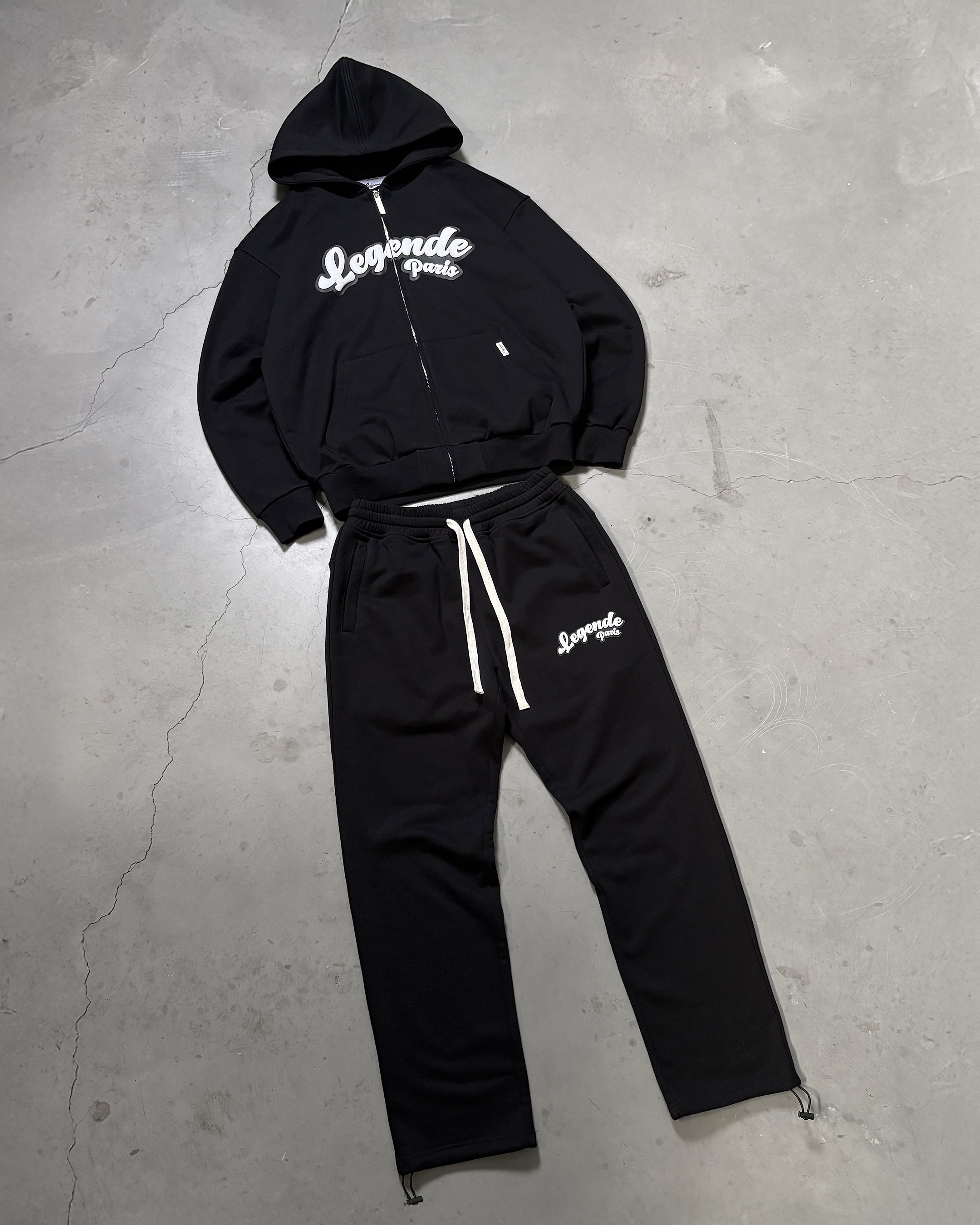 GUM LOGO JOGGER - BLACK