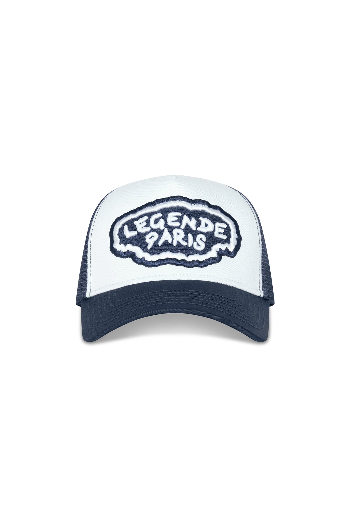 LP SNOW TRUCKER CAP - BLUE/WHITE