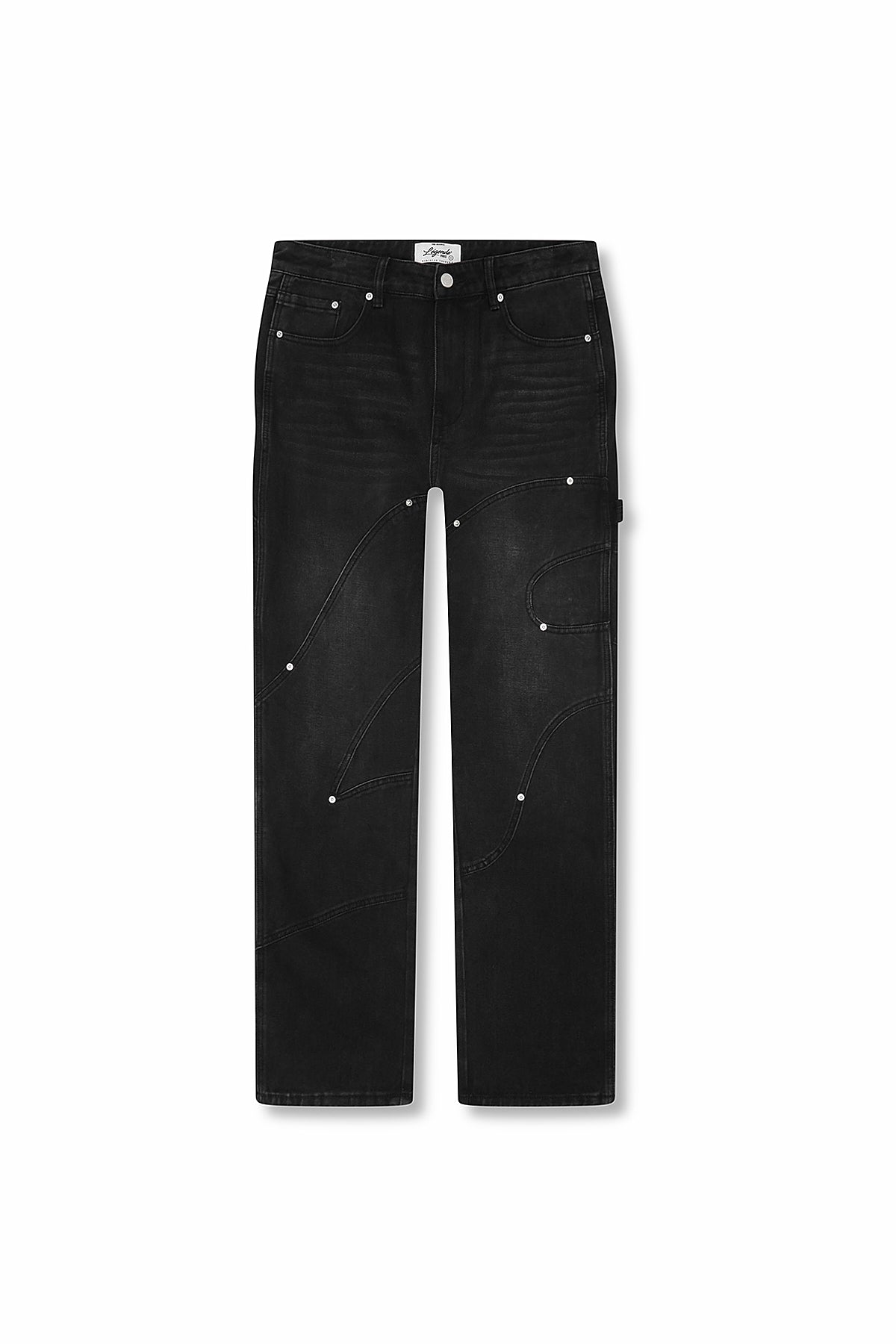 LP PANNEAU JEAN - BLACK