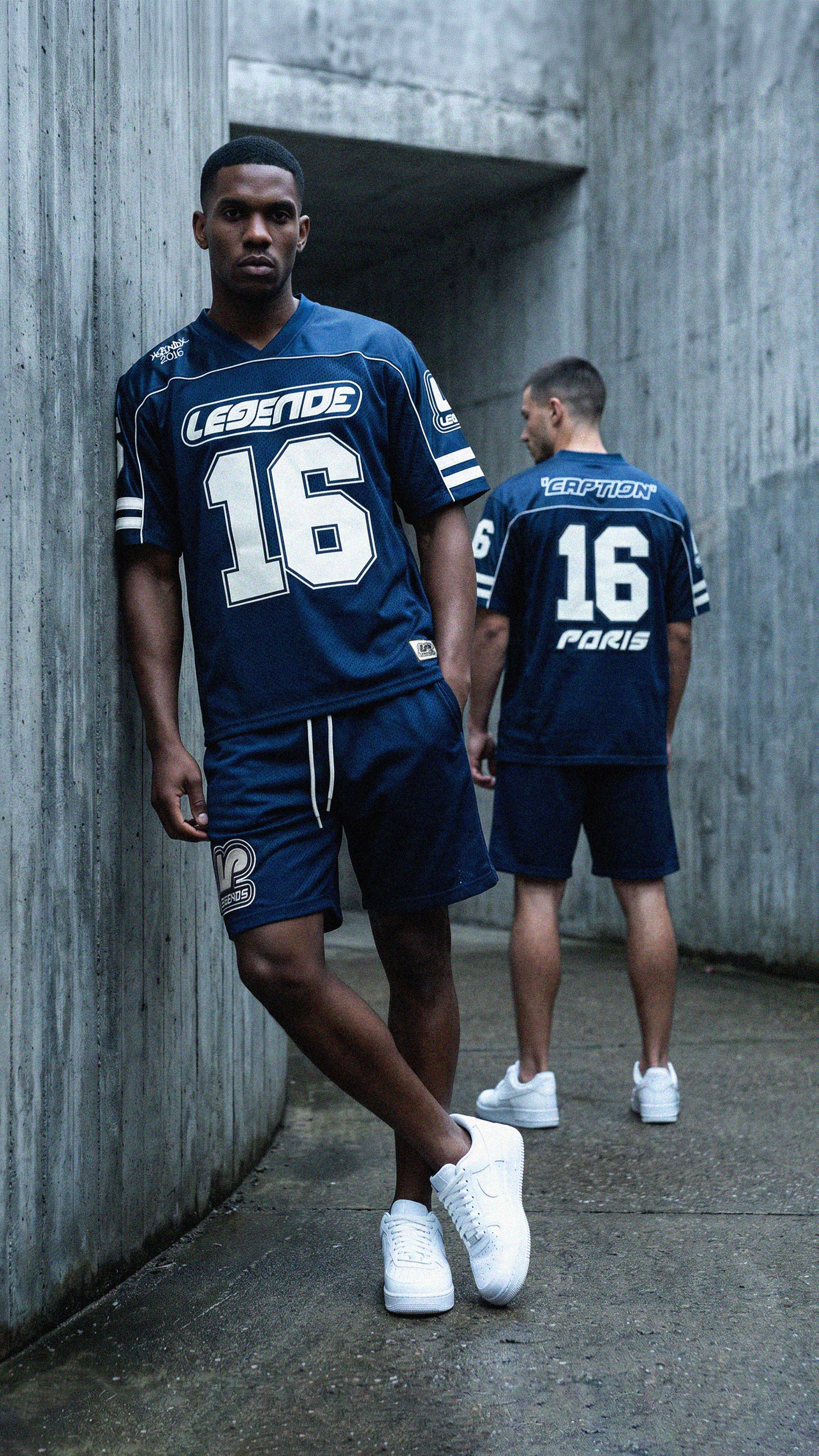 CORE MESH JERSEY - BLUE