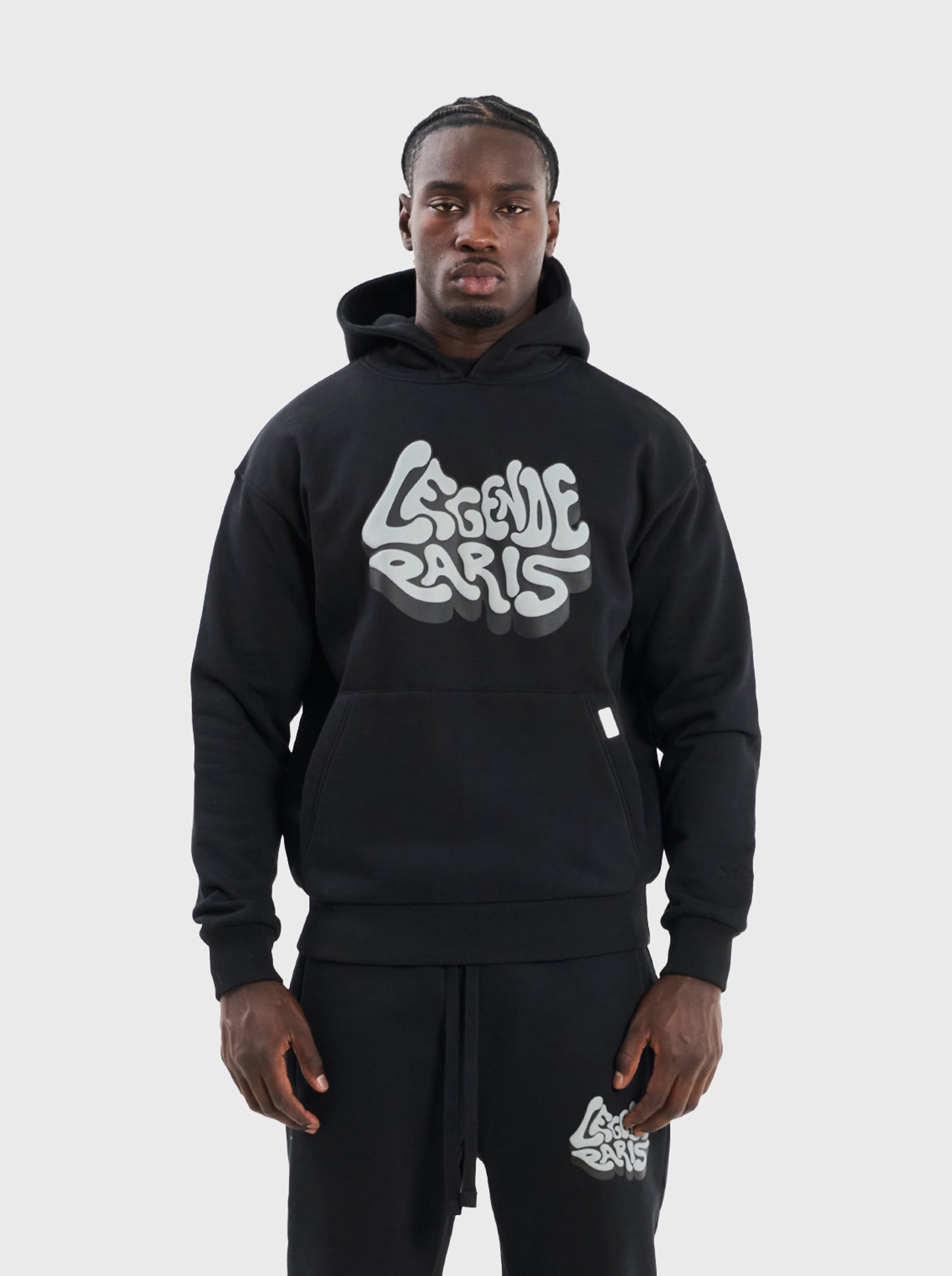 CHIC NOIR HOODIE - BLACK