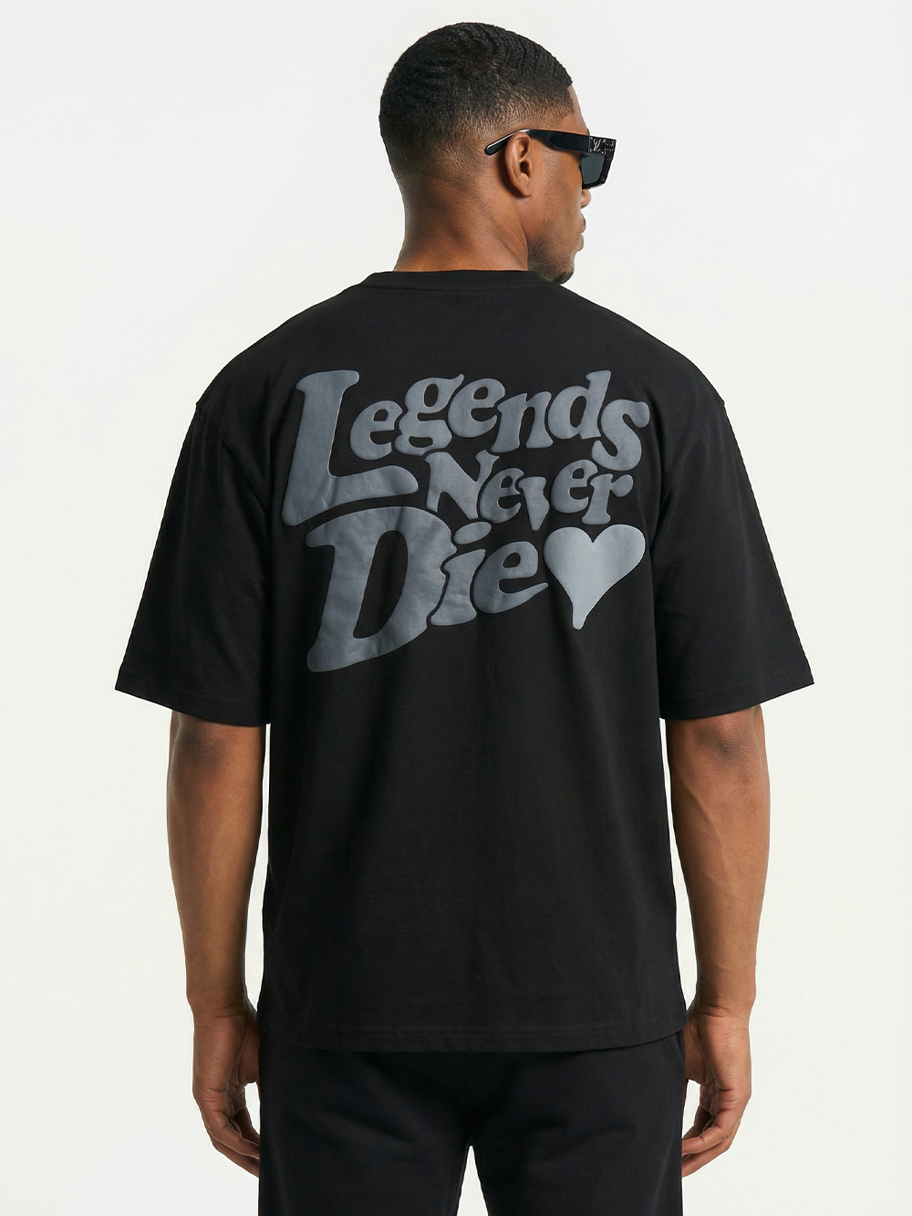 LND TONAL T-SHIRT - BLACK