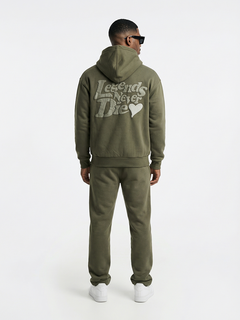 LND TONAL HOODIE - KHAKI