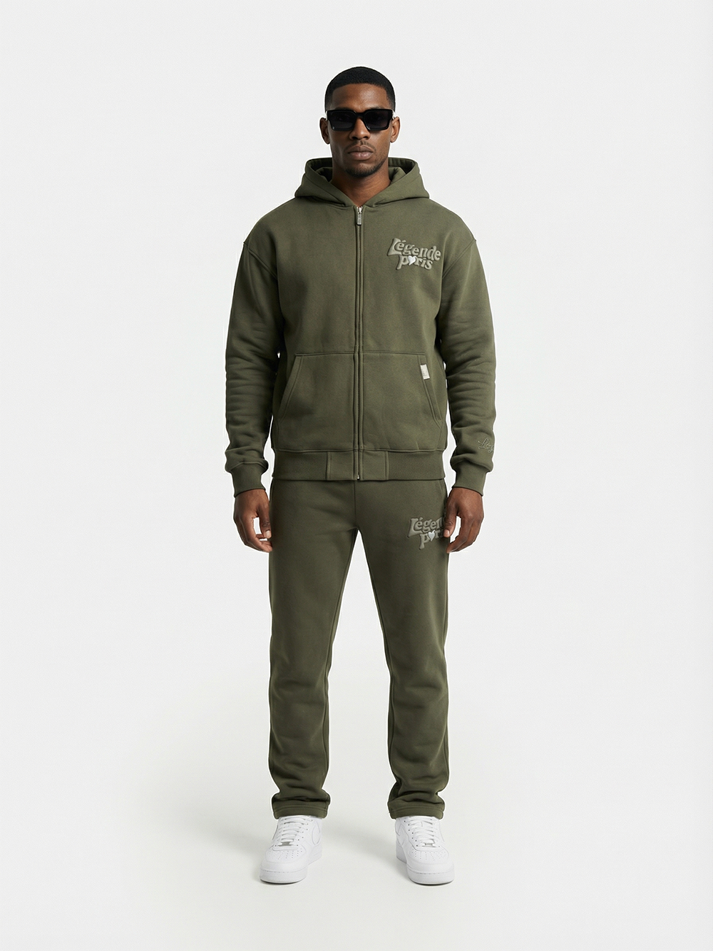 LND TONAL HOODIE - KHAKI