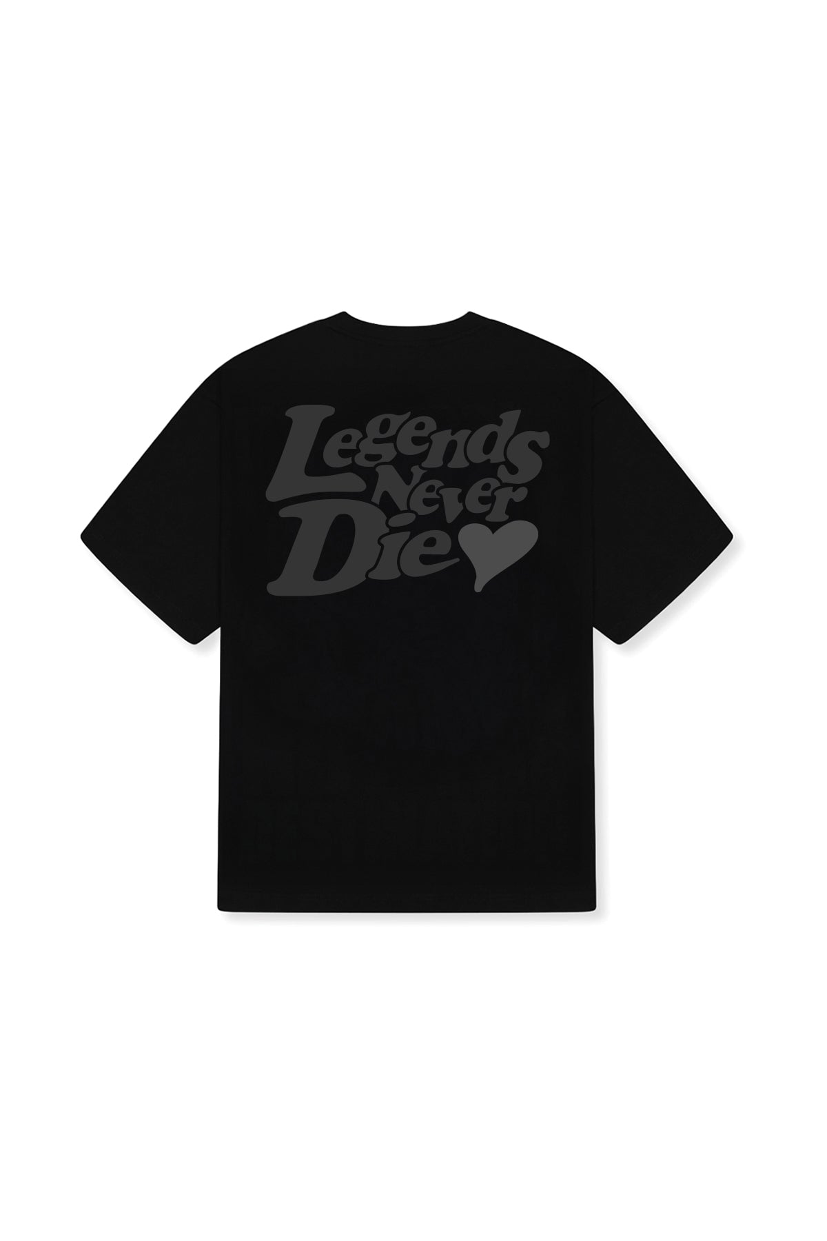 LND TONAL T-SHIRT - BLACK