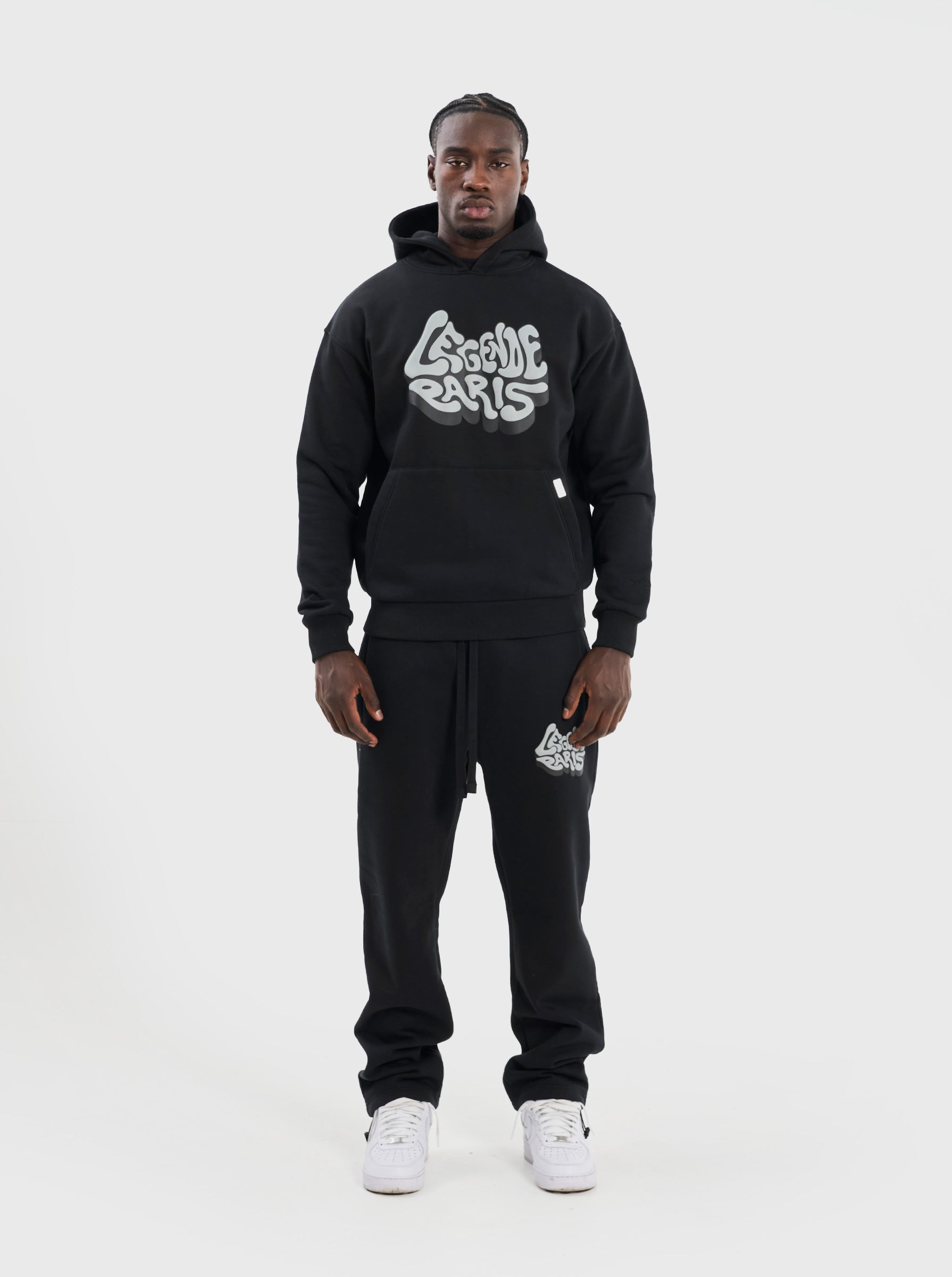 CHIC NOIR HOODIE - BLACK