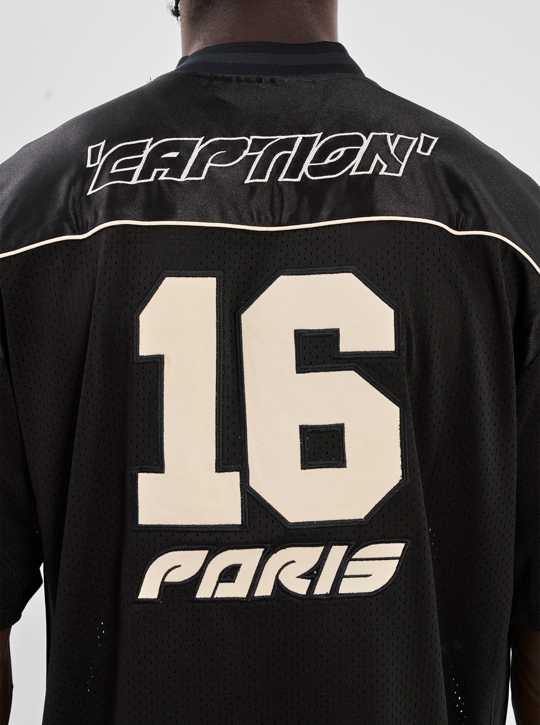 (FOOTASYLUM EXCLUSIVE) CAPTION JERSEY - BLACK