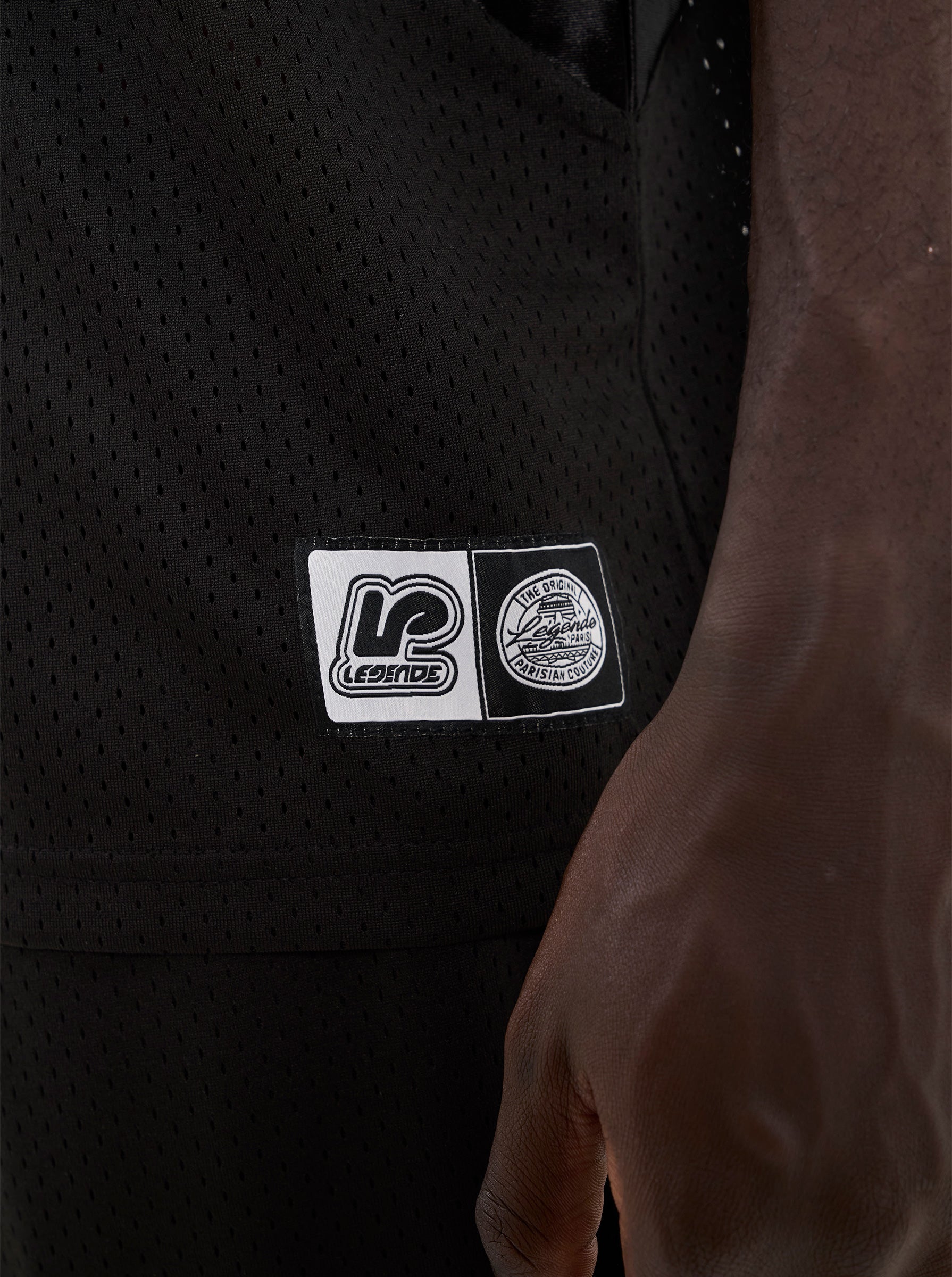 (FOOTASYLUM EXCLUSIVE) CAPTION JERSEY - BLACK