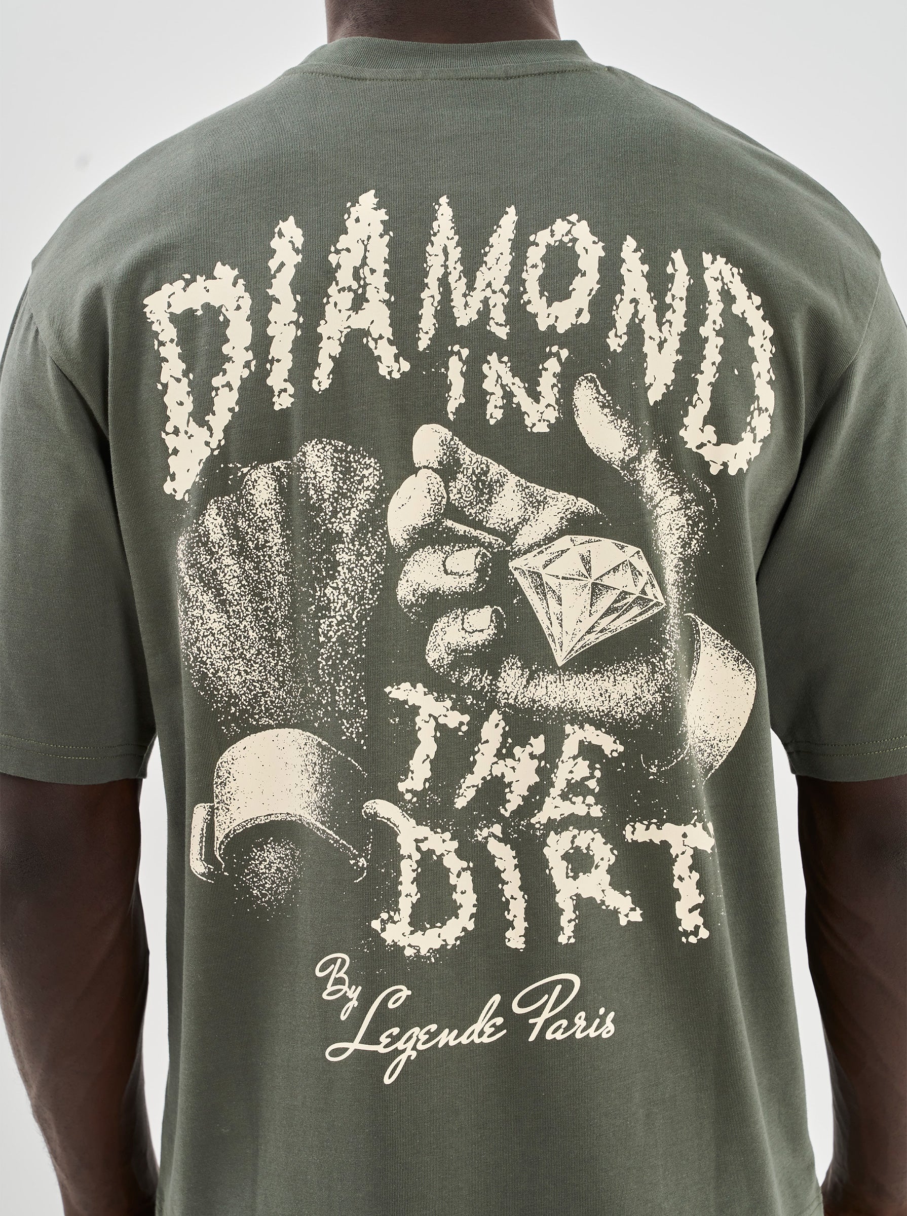 DIAMOND T-SHIRT - KHAKI