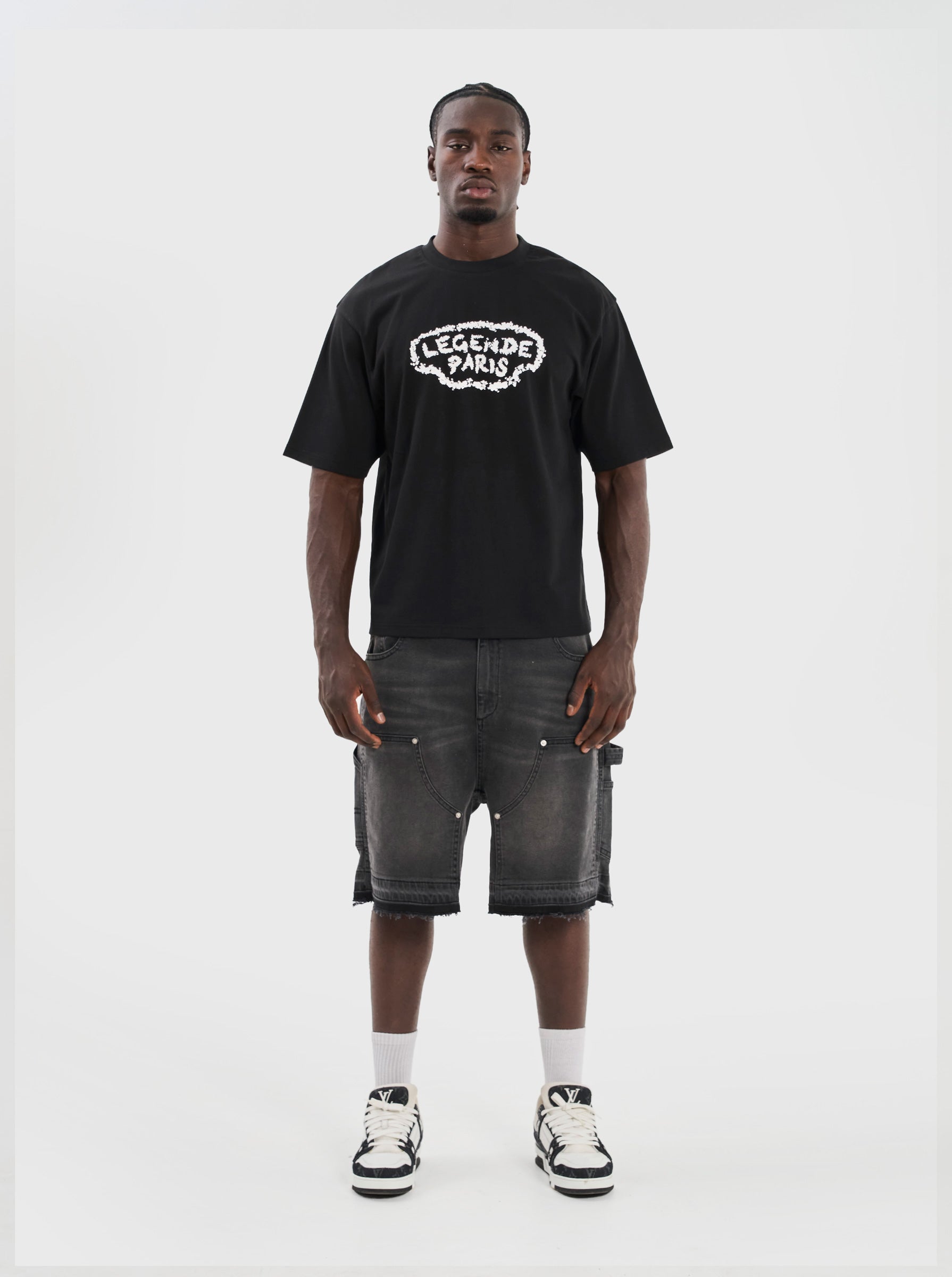 DIAMOND T-SHIRT - BLACK