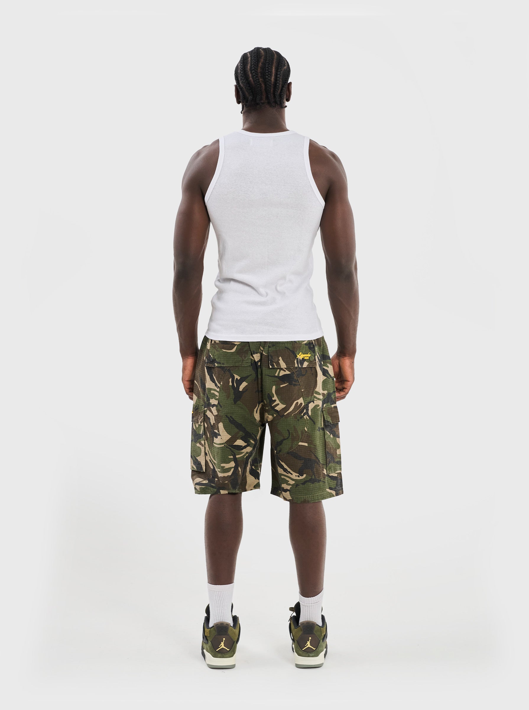 CAMO SHORT - GREEN