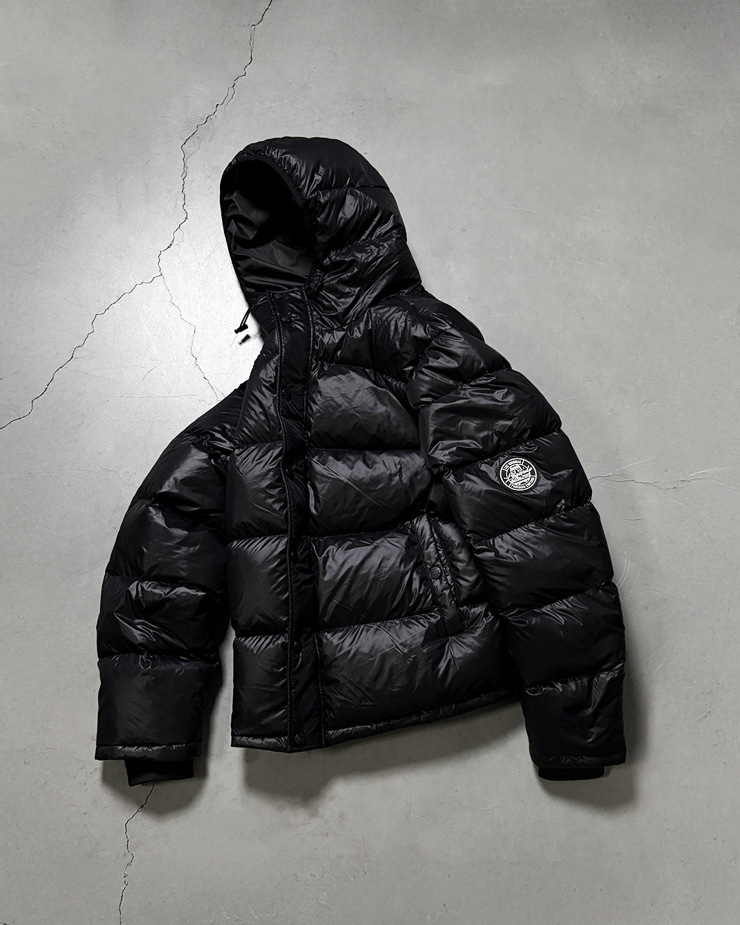LIGHTWEIGHT PUFFER - BLACK