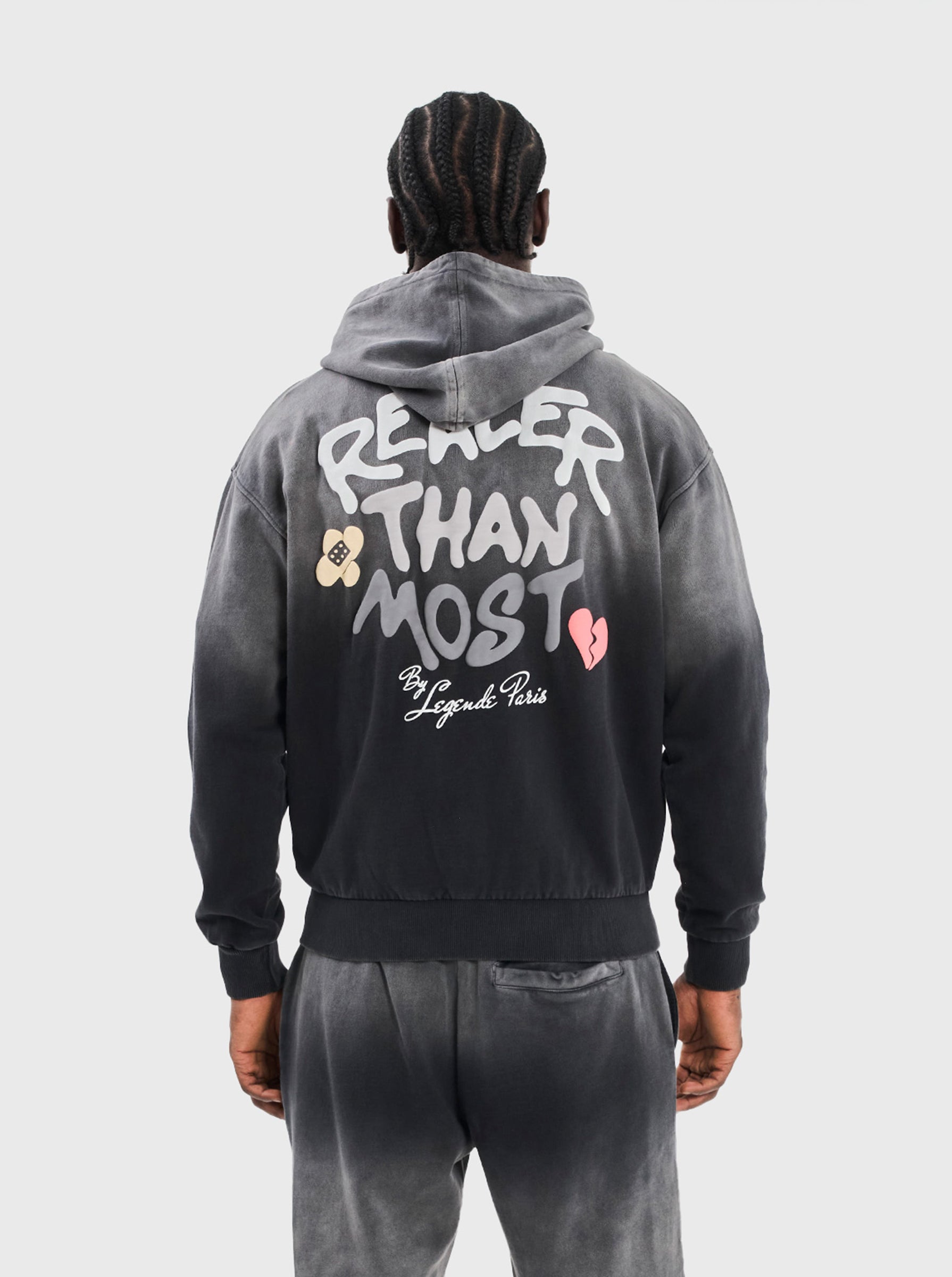 REALER THAN MOST HOODIE - BLACK