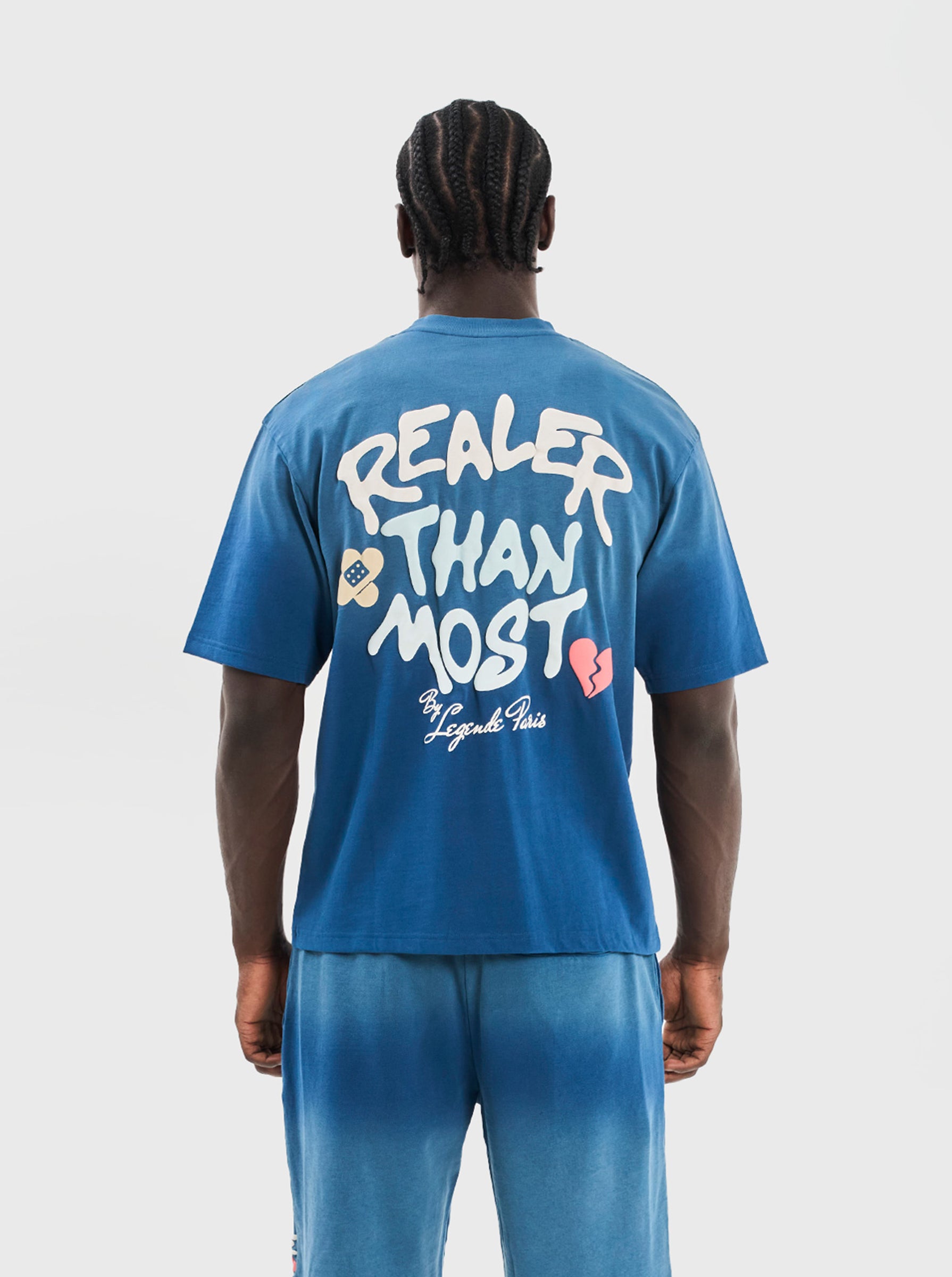 REALER THAN MOST T-SHIRT - BLUE