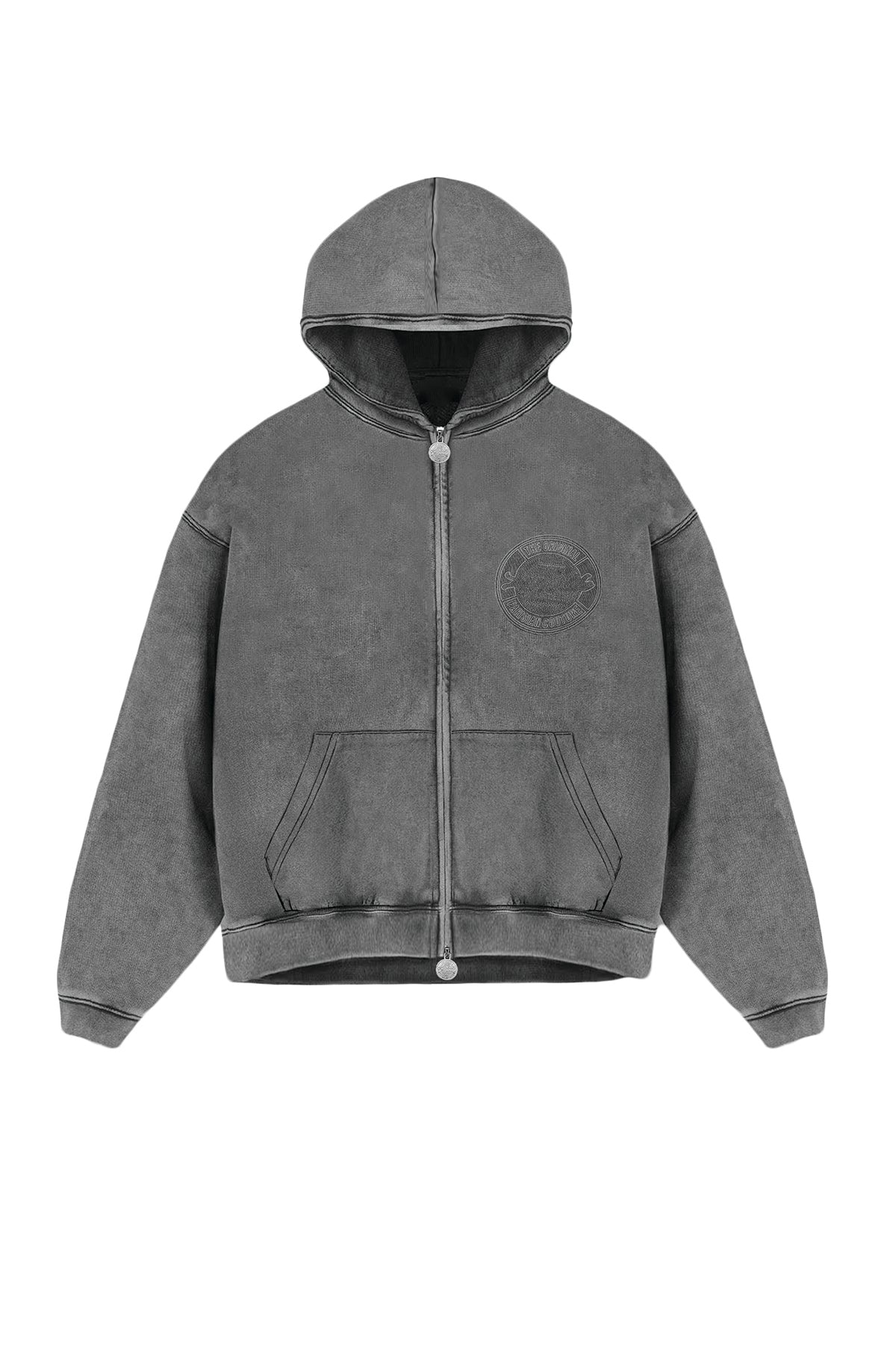 ACID HOODIE - GREY