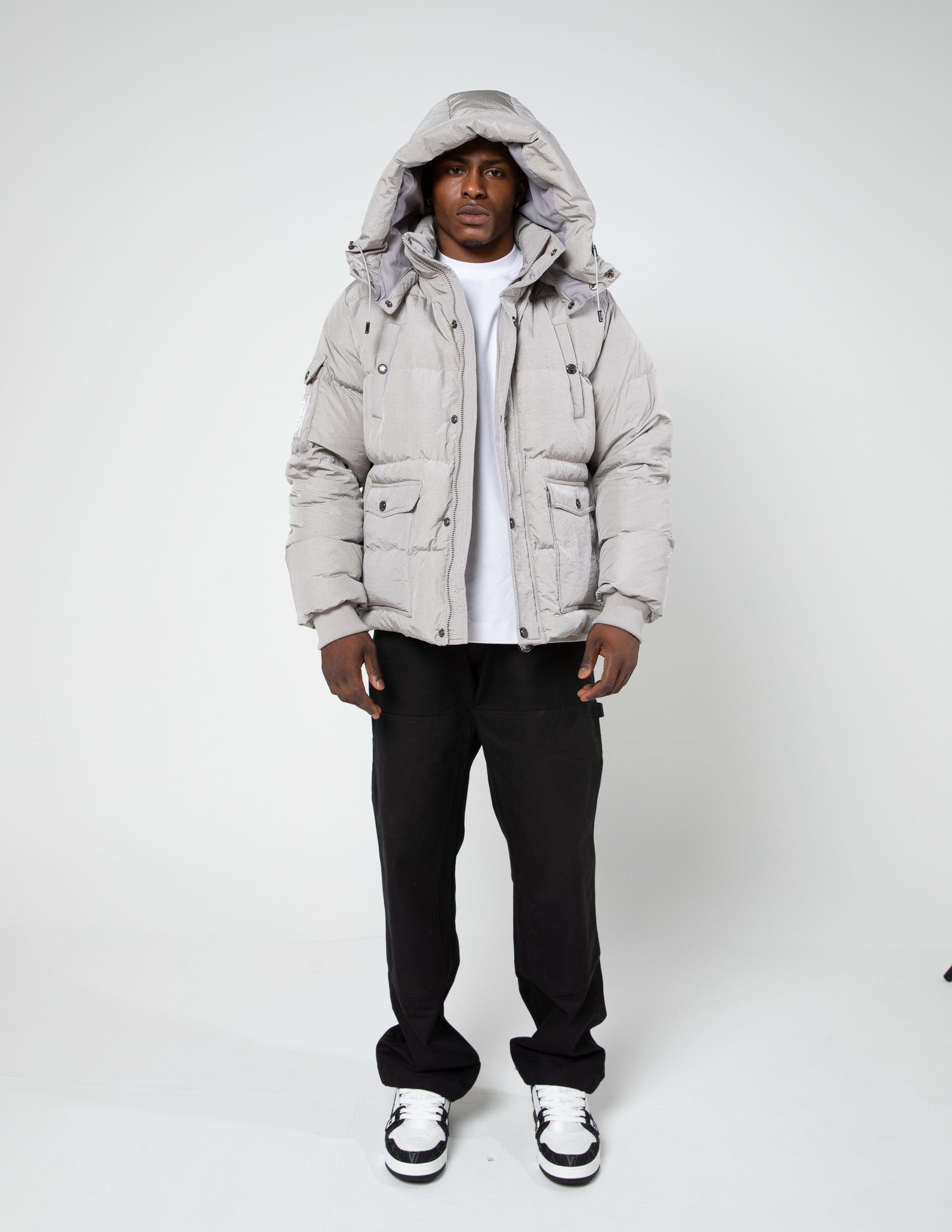 LP CLASSICO PUFFER JACKET - GREY