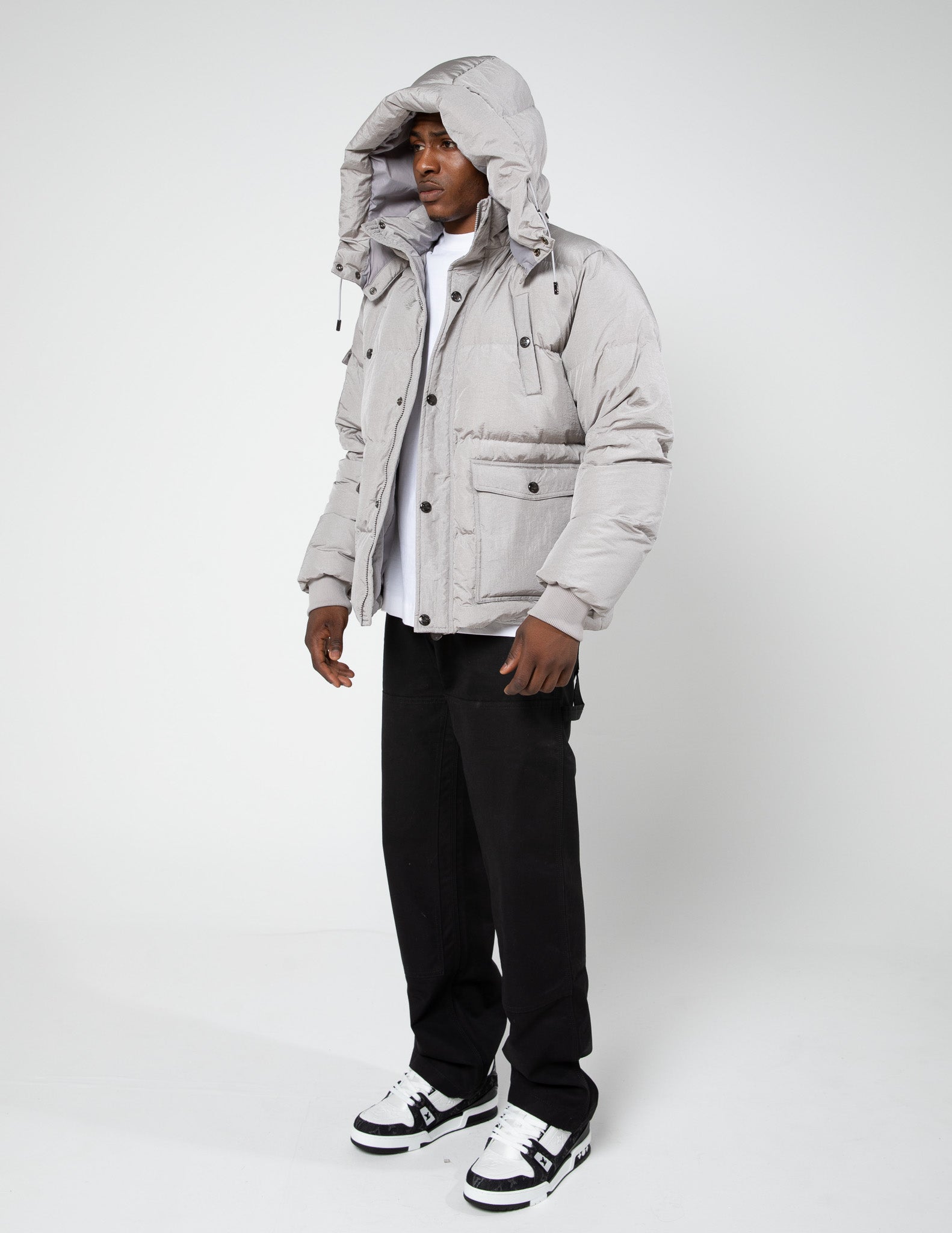 LP CLASSICO PUFFER JACKET - GREY