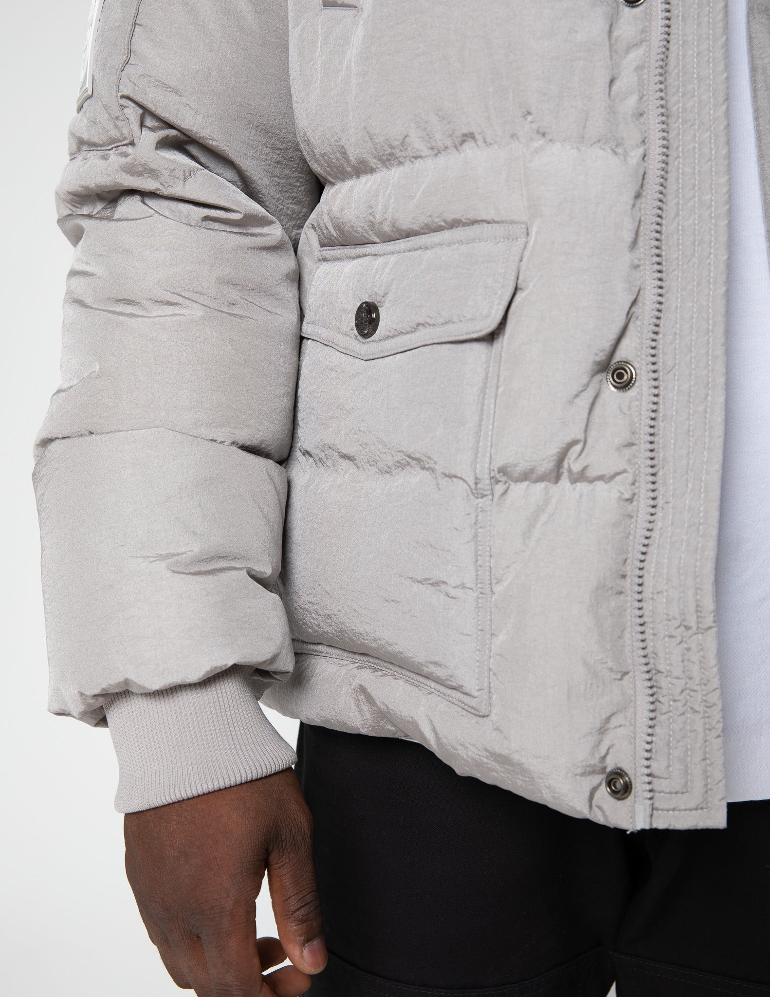 LP CLASSICO PUFFER JACKET - GREY