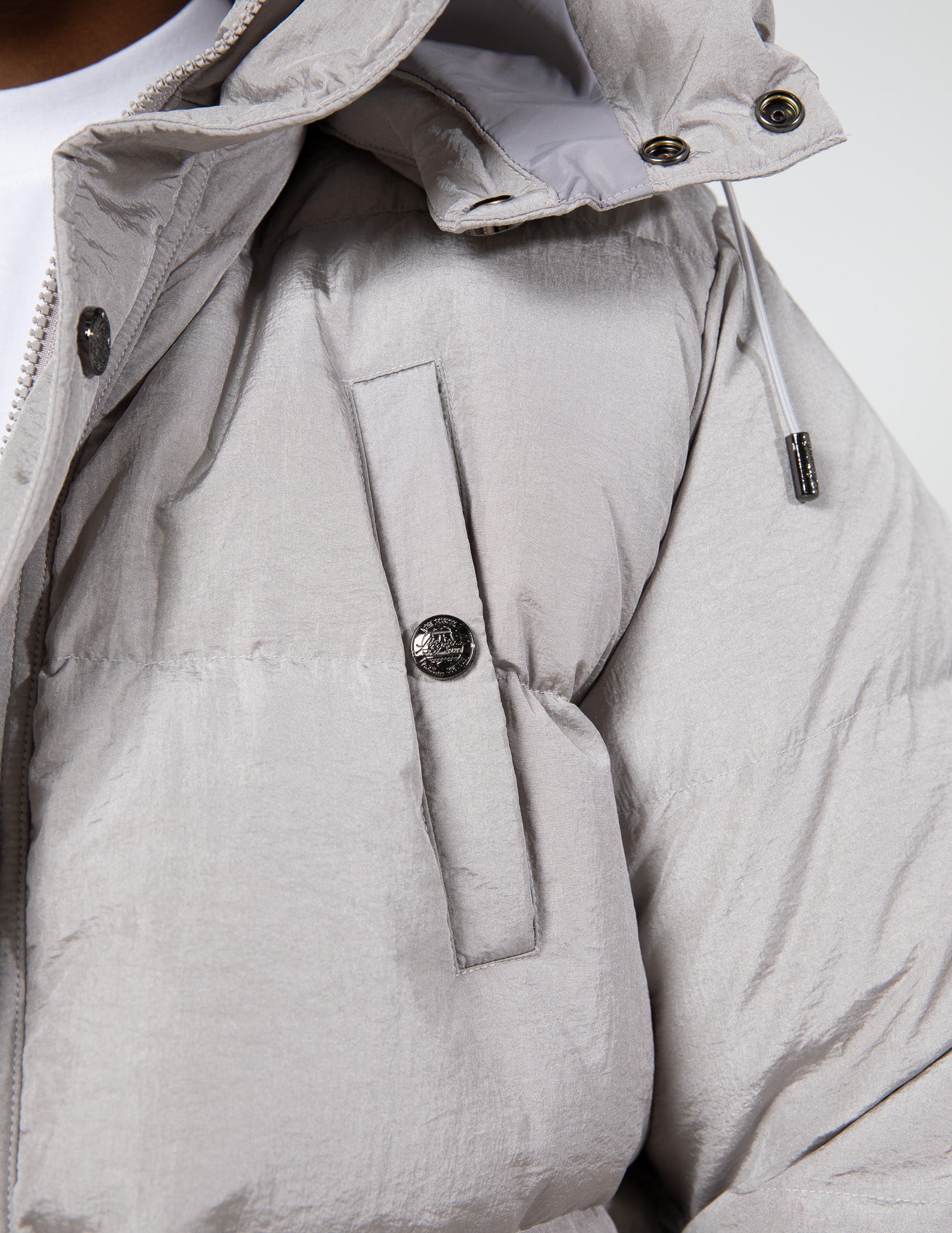 LP CLASSICO PUFFER JACKET - GREY