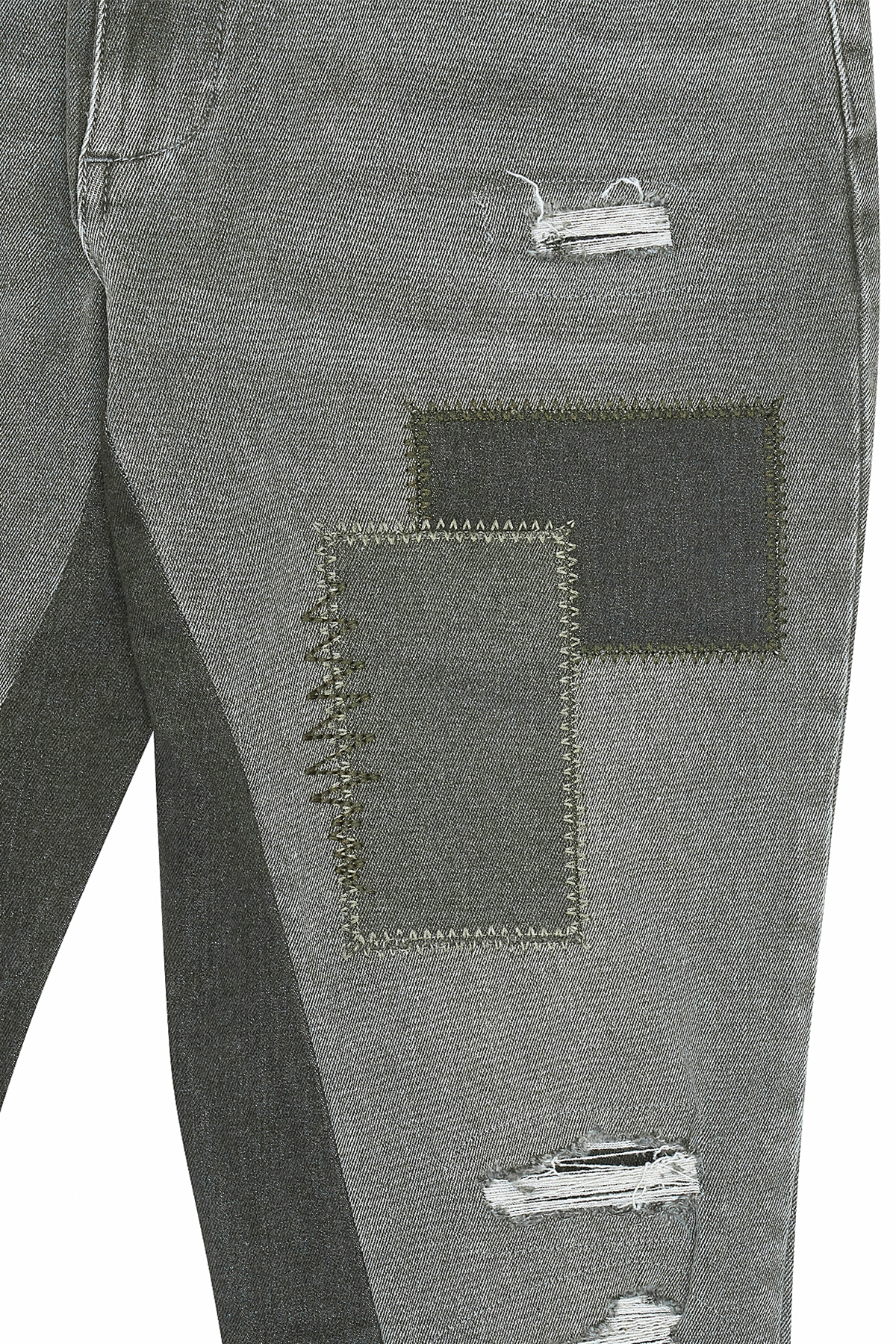 LP PATCHWORK JEAN - KHAKI