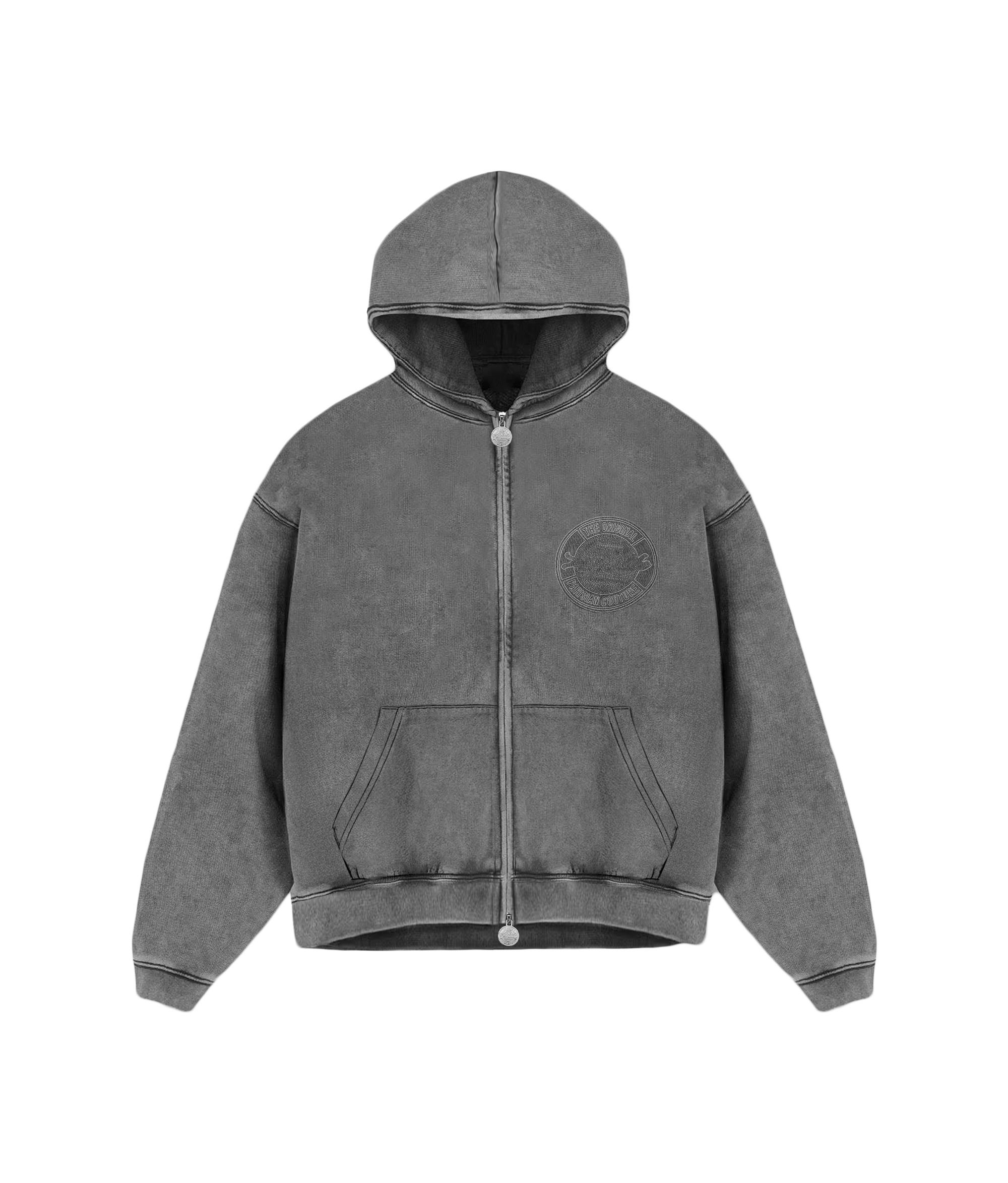 Acid Hoodie - Grey