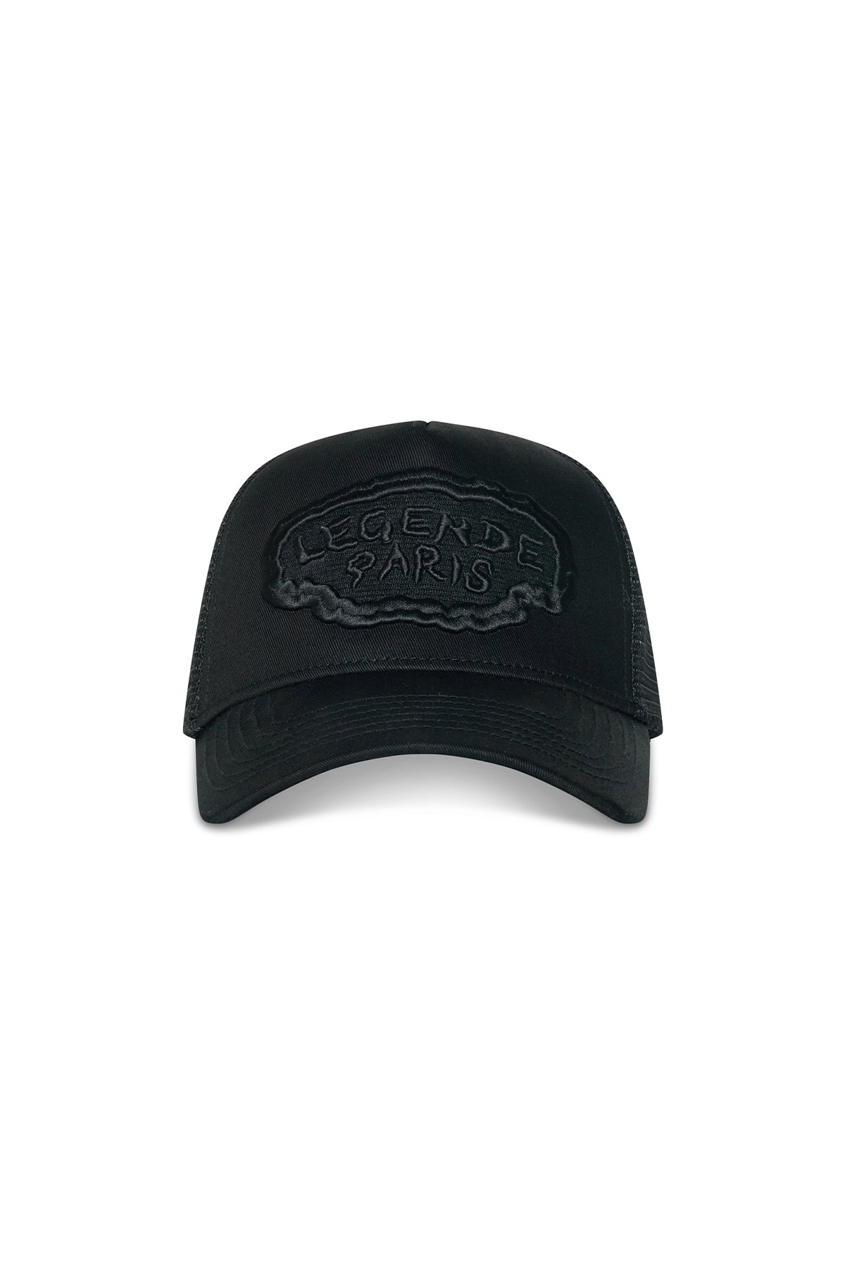 LP SNOW TRUCKER CAP - TRIPLE BLACK