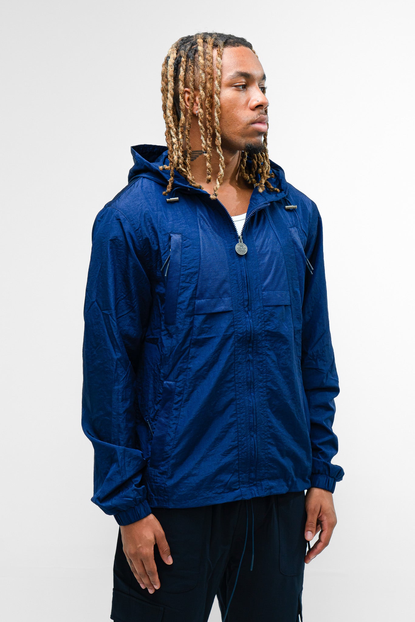 OG Windbreaker - Metallic Navy