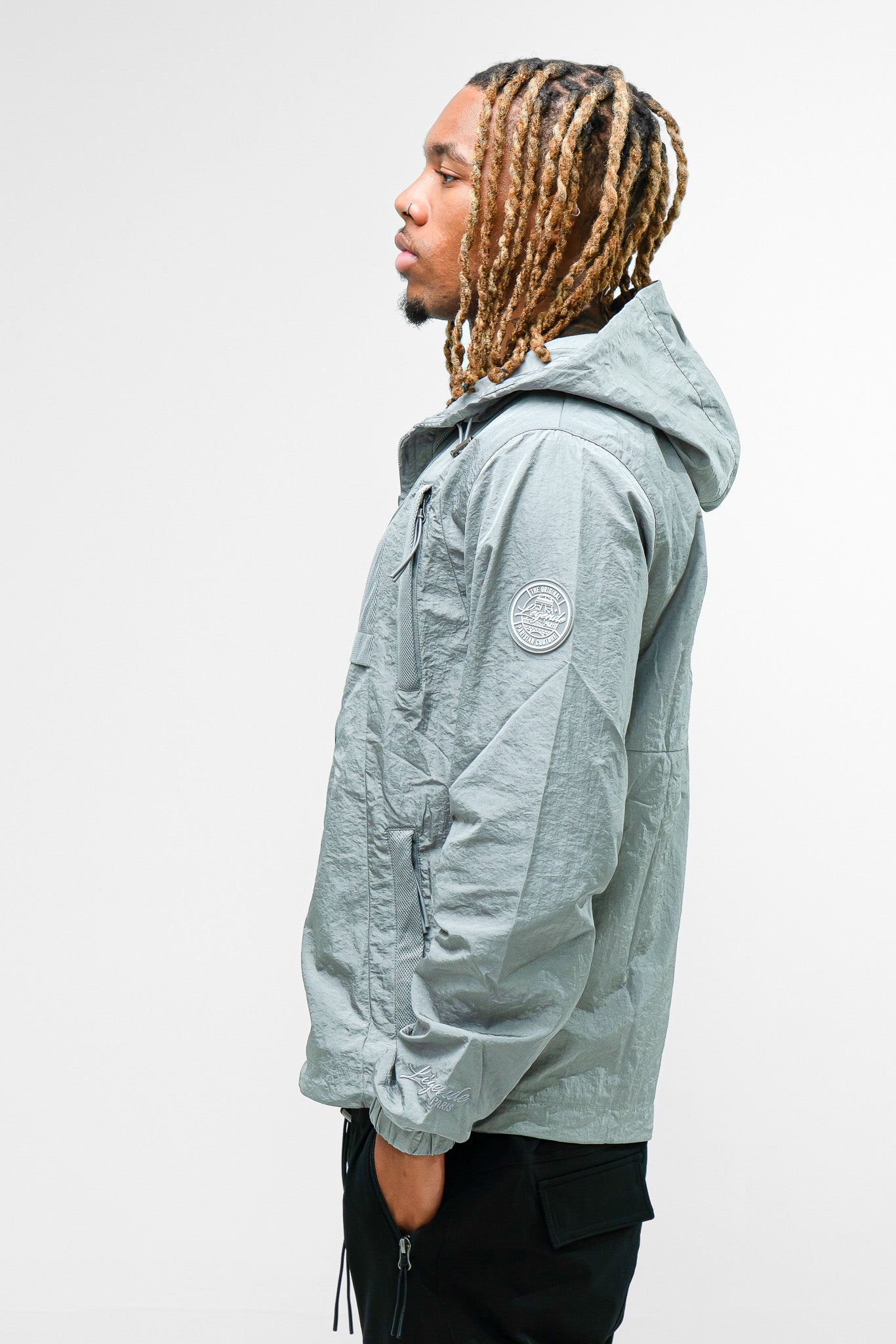 OG Windbreaker - Metallic Grey