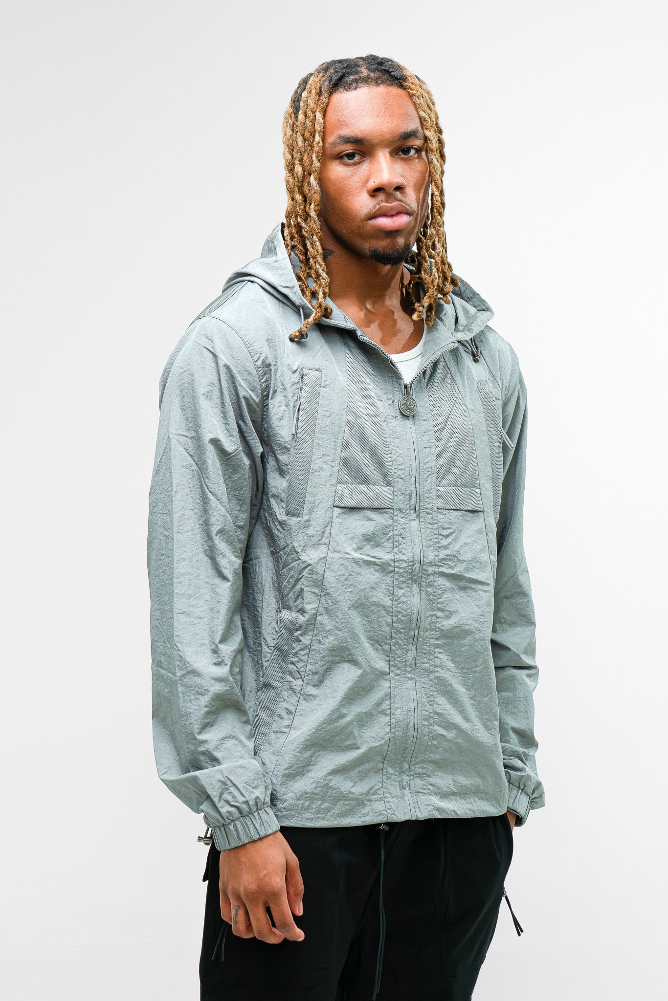 OG Windbreaker - Metallic Grey