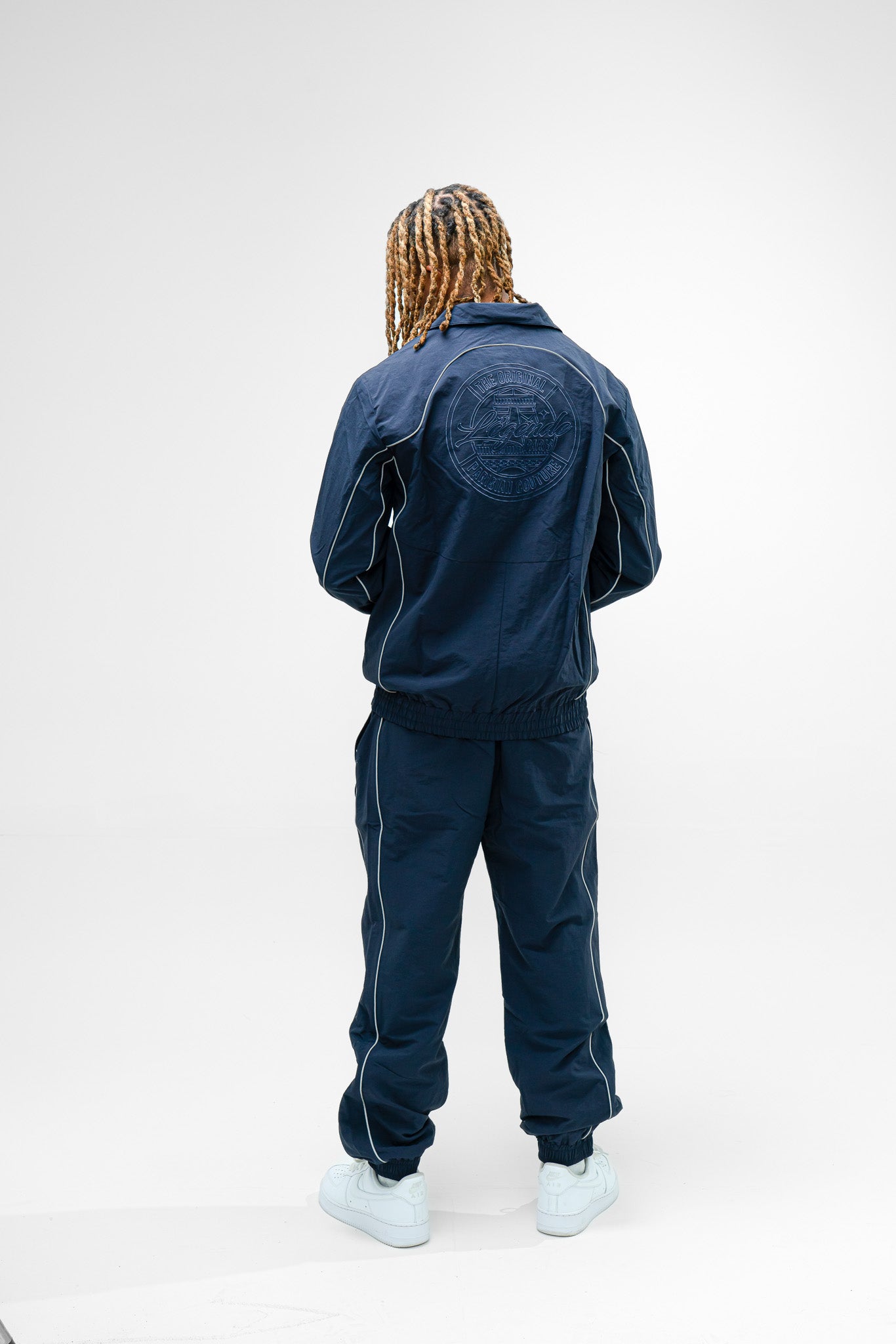 Shell Track Pant - Navy