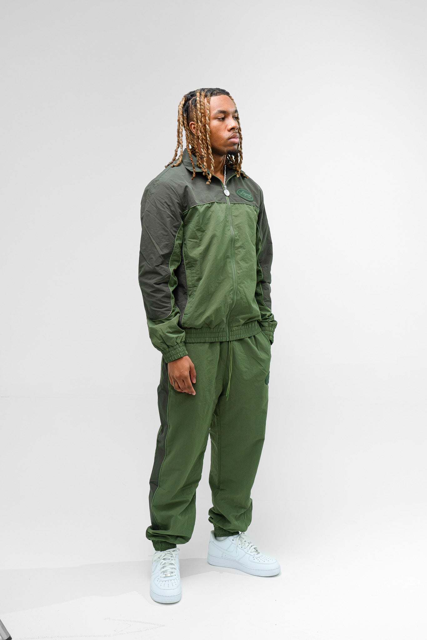 Shell Track Jacket - KHAKI