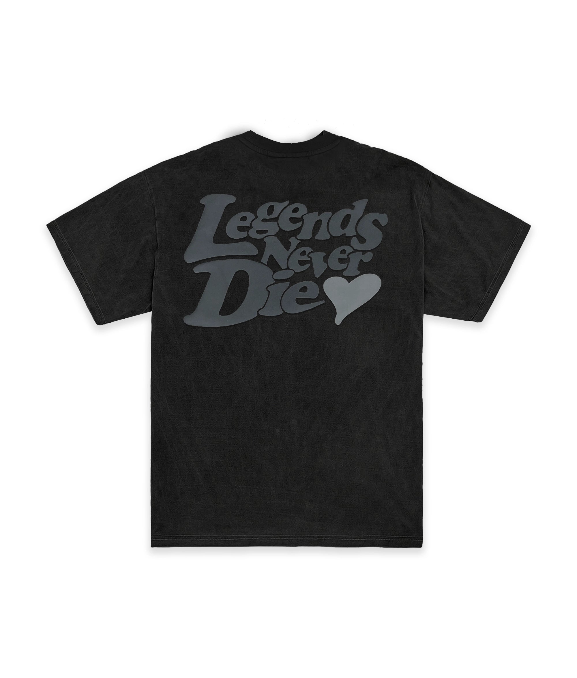 LND T-SHIRT - WASHED BLACK