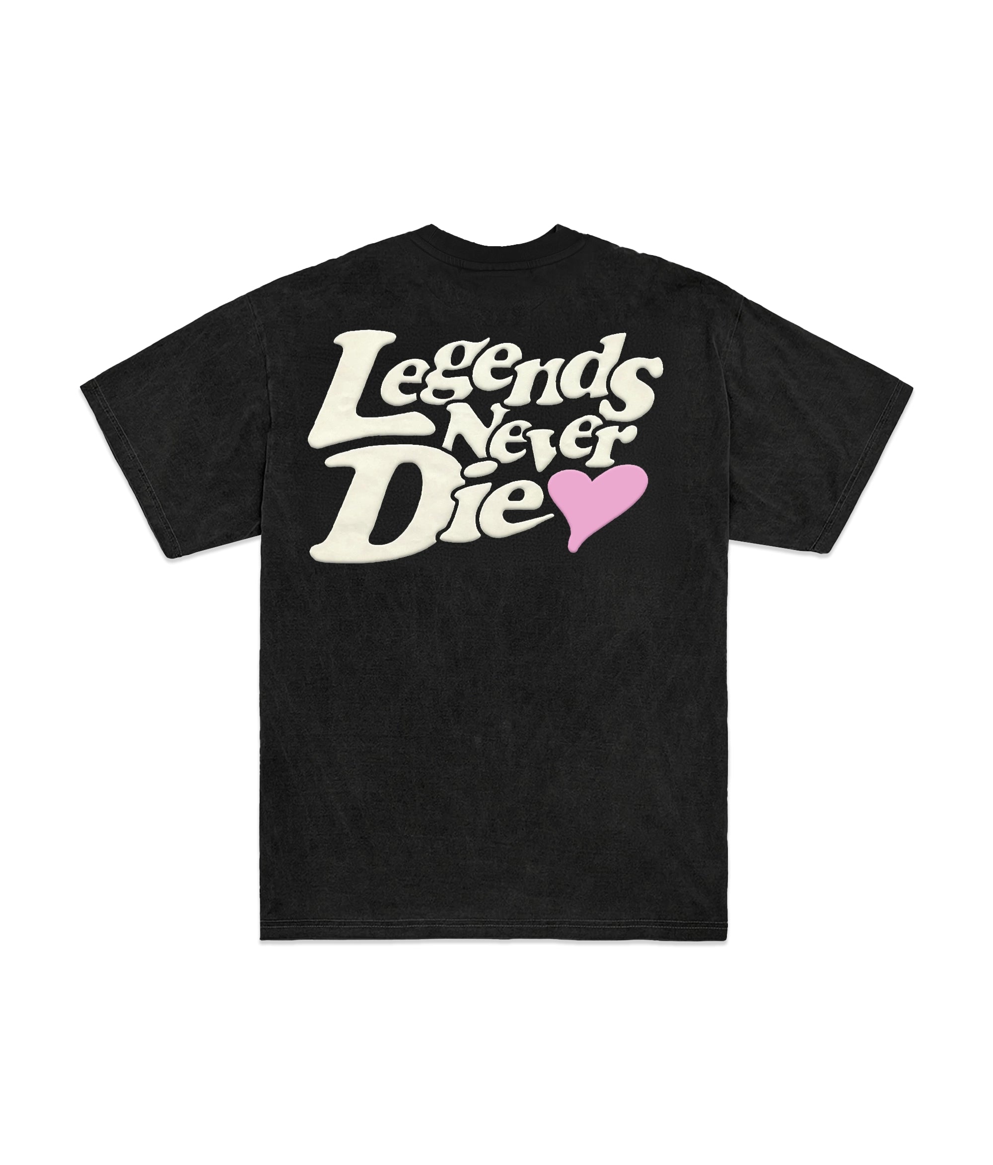 LND T-SHIRT - BLACK - PINK EDITION