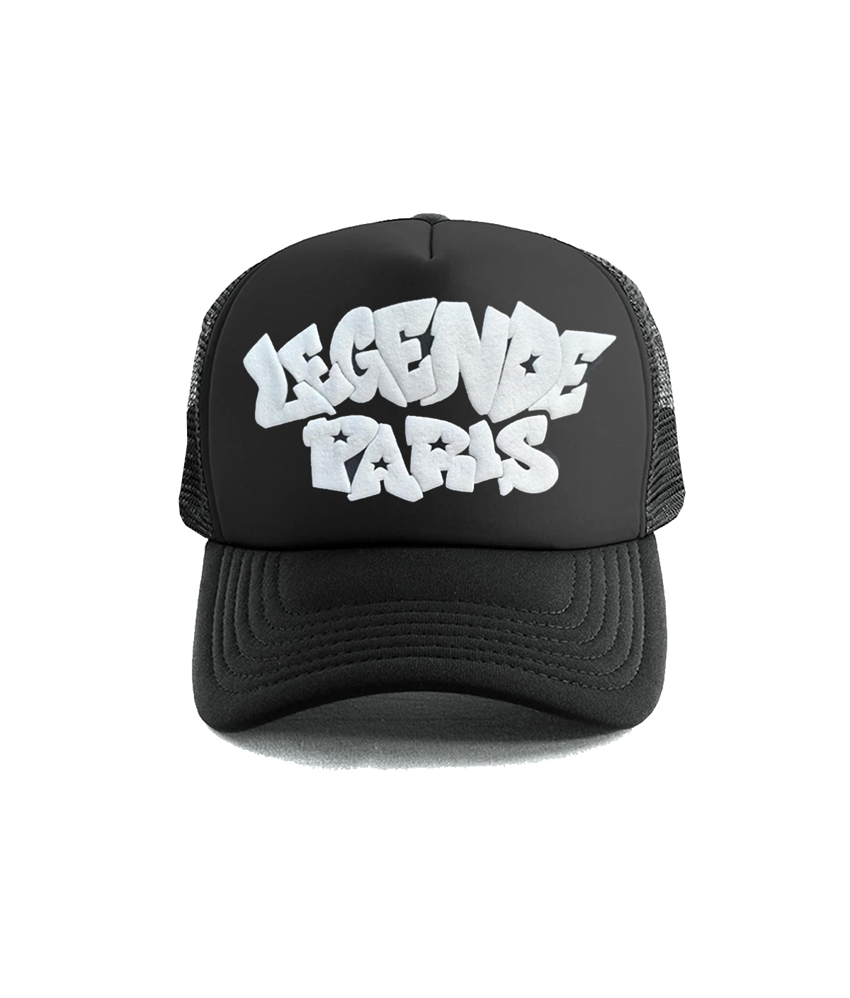 GRAFFITI FOAM TRUCKER CAP - BLACK