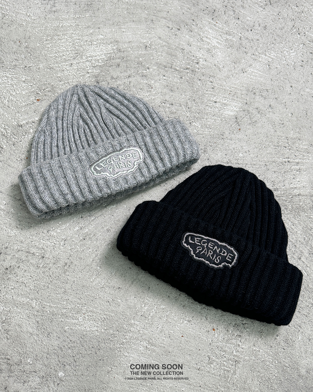 LP SNOW BEANIE - BLACK