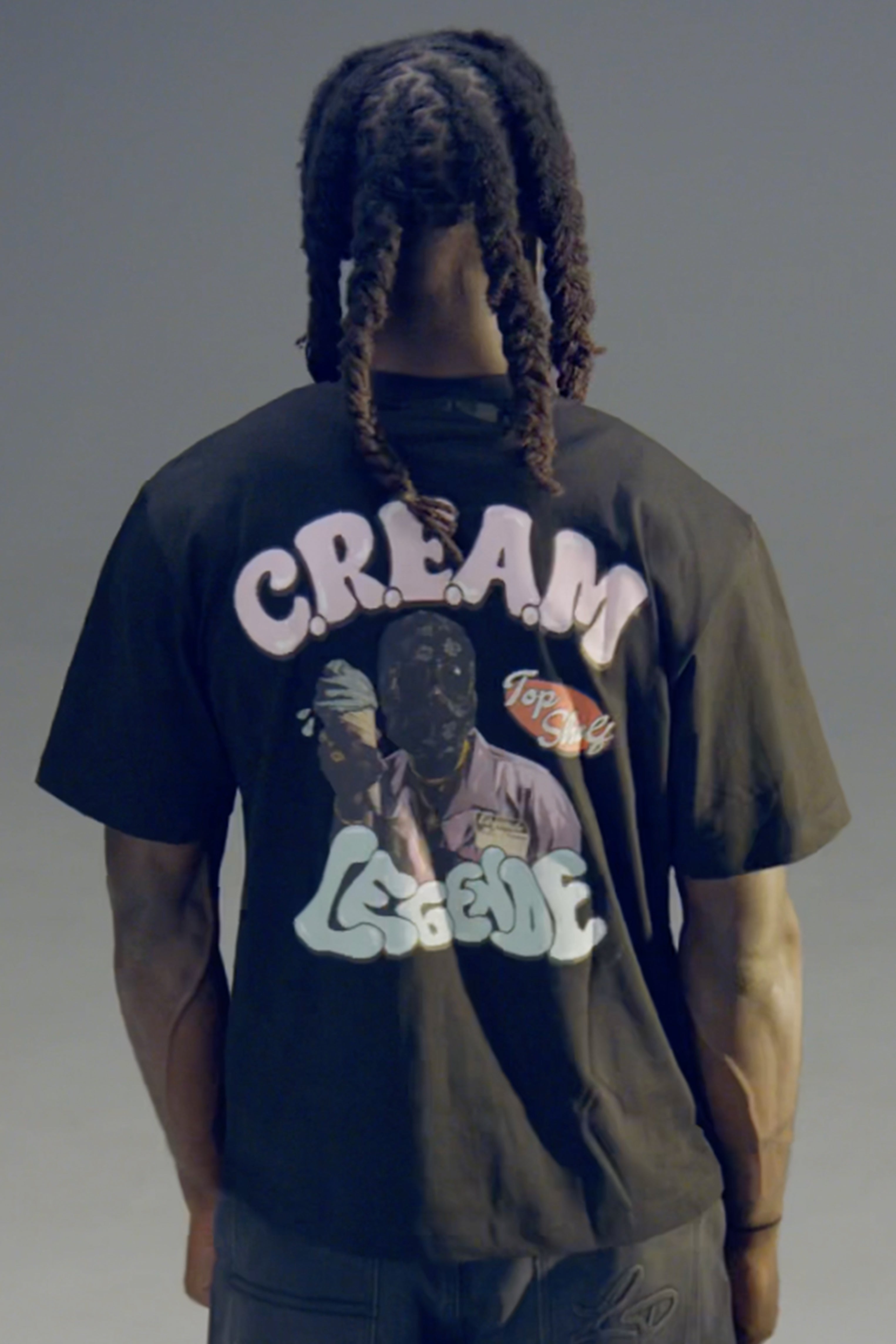 C.R.E.A.M T-SHIRT - BLACK