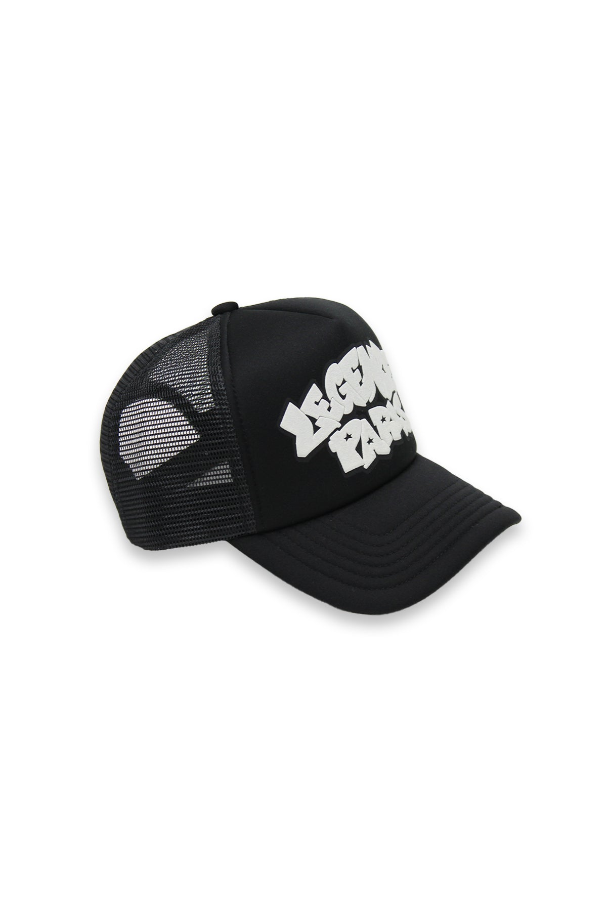 GRAFFITI FOAM TRUCKER CAP - BLACK