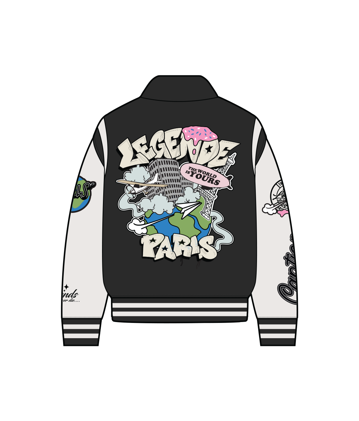 LP ICE CREAM 2.0 JACKET - BLACK