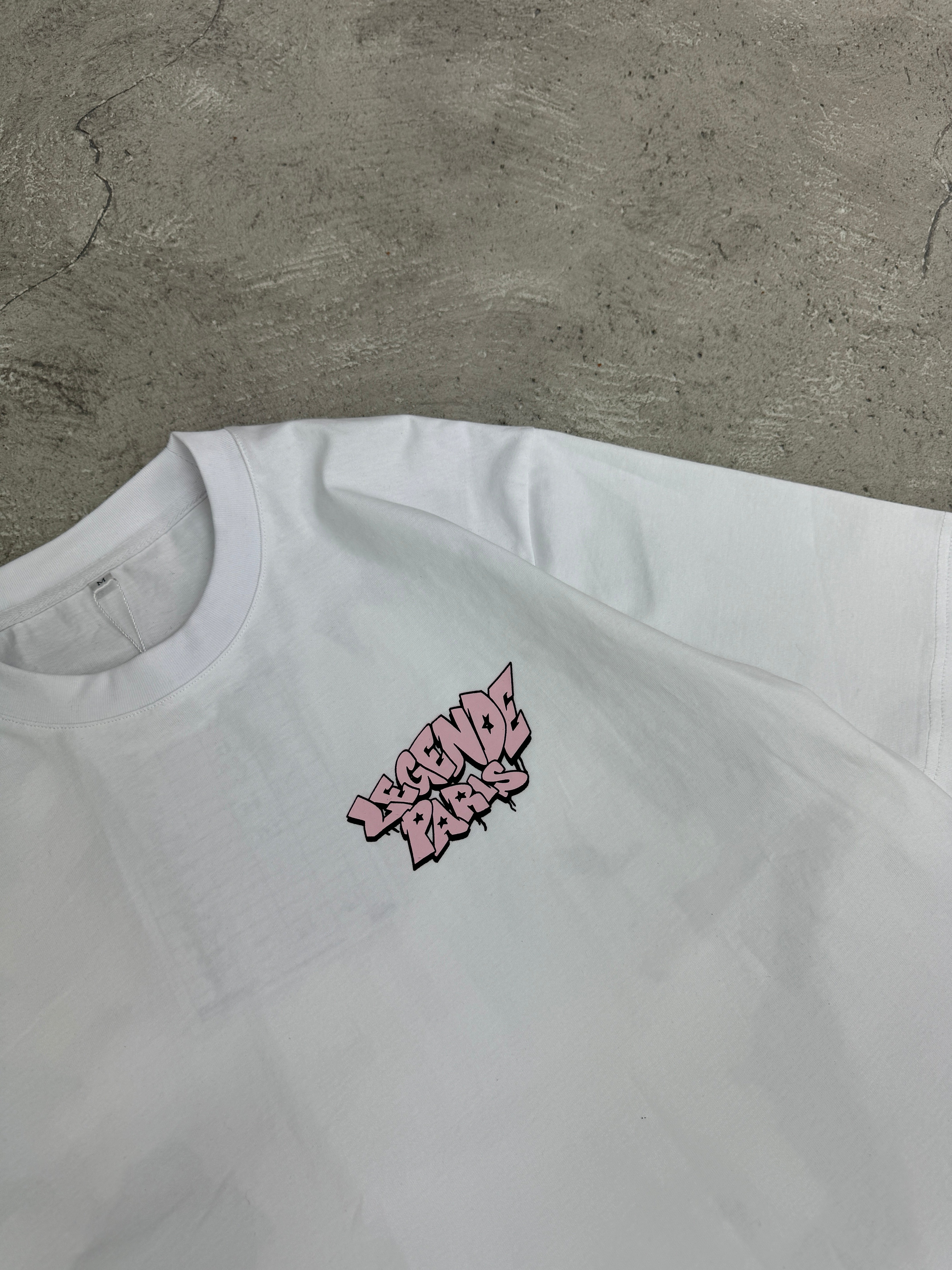 GRAFFITI ICE CREAM T-SHIRT - WHITE