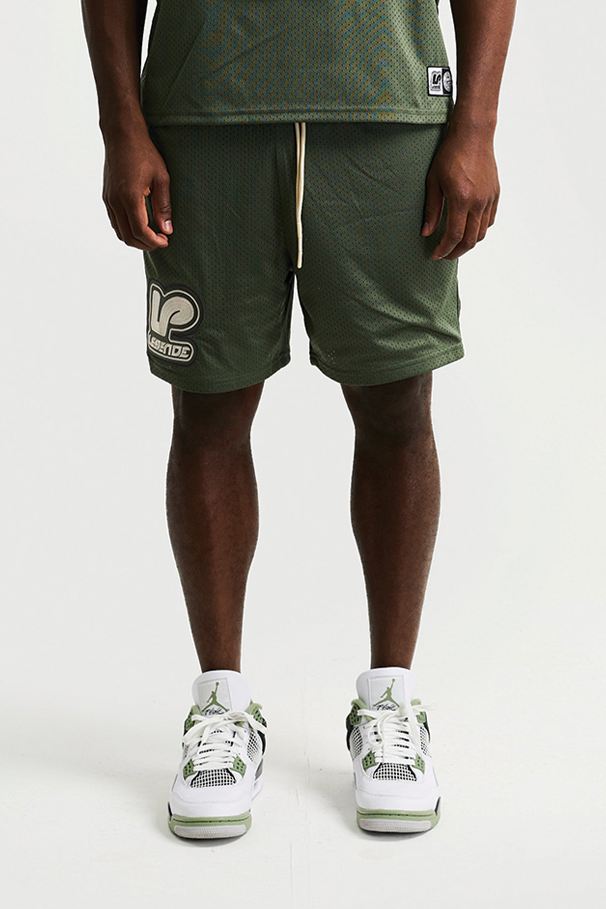 MESH SHORT - KHAKI