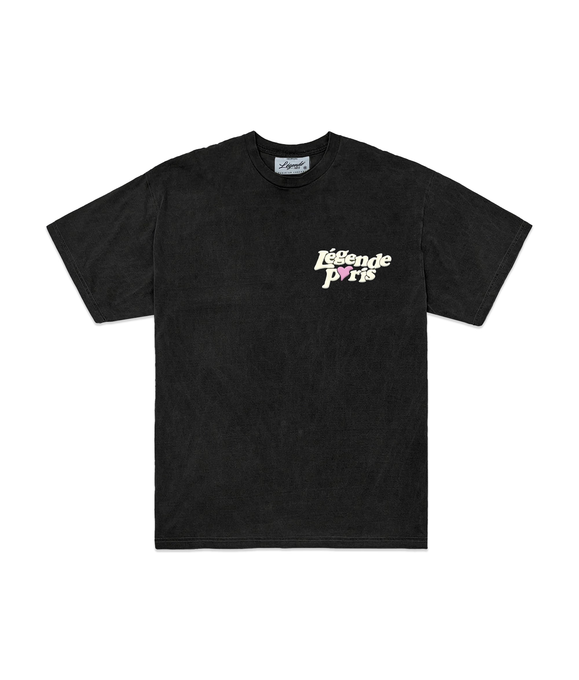 LND T-SHIRT - BLACK - PINK EDITION