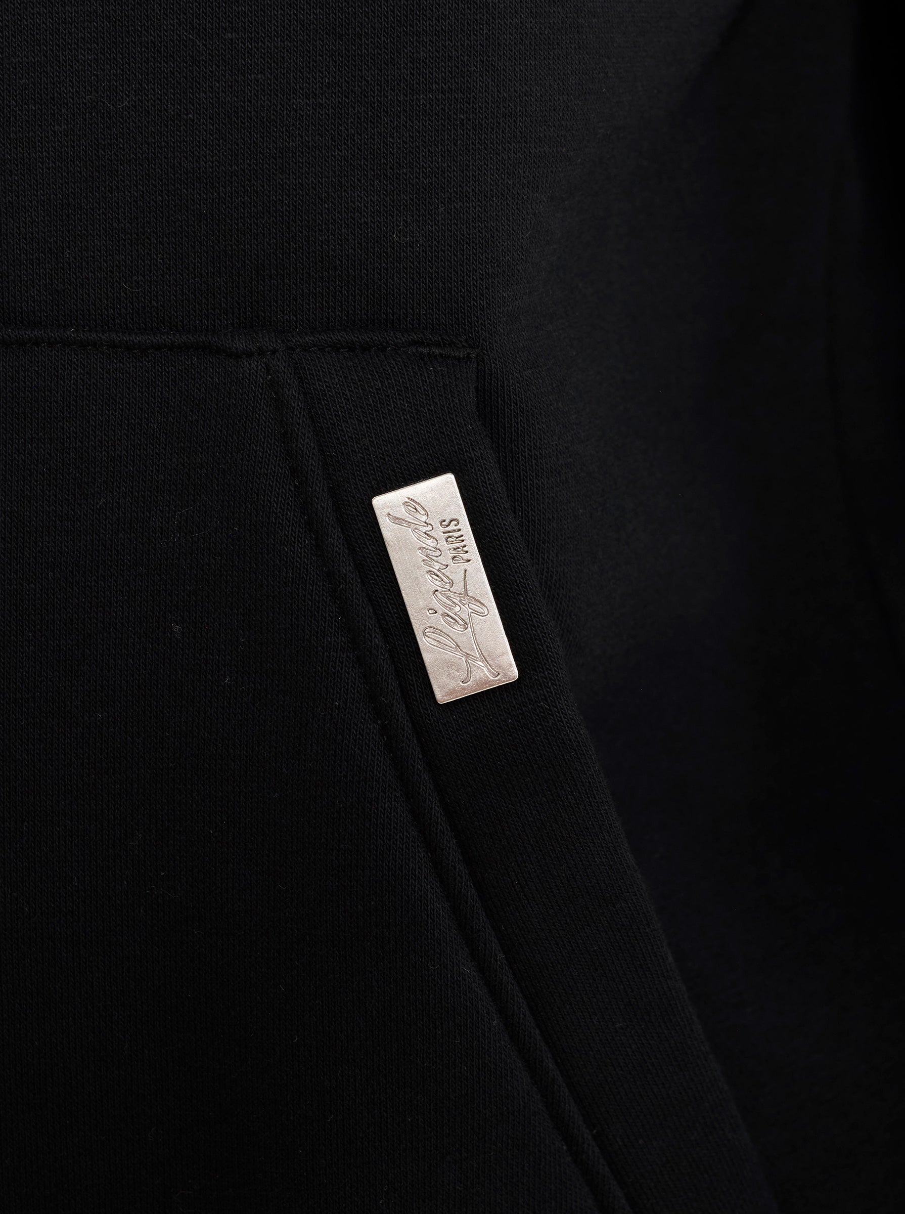 CHIC NOIR HOODIE - BLACK
