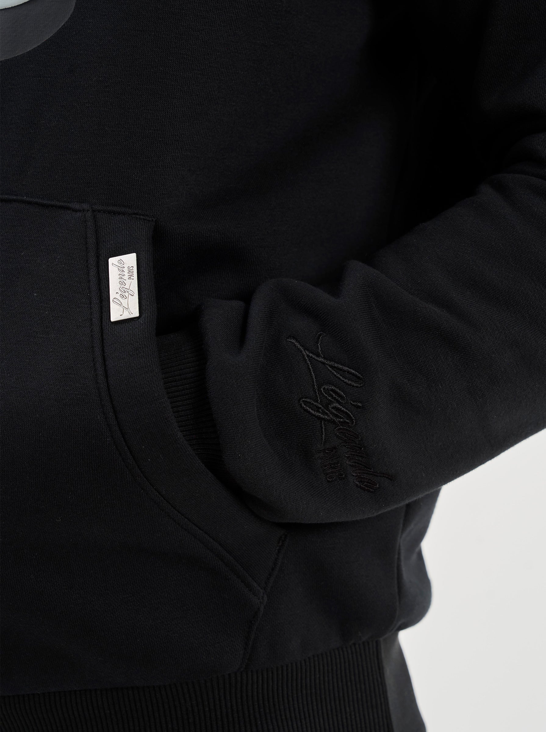CHIC NOIR HOODIE - BLACK