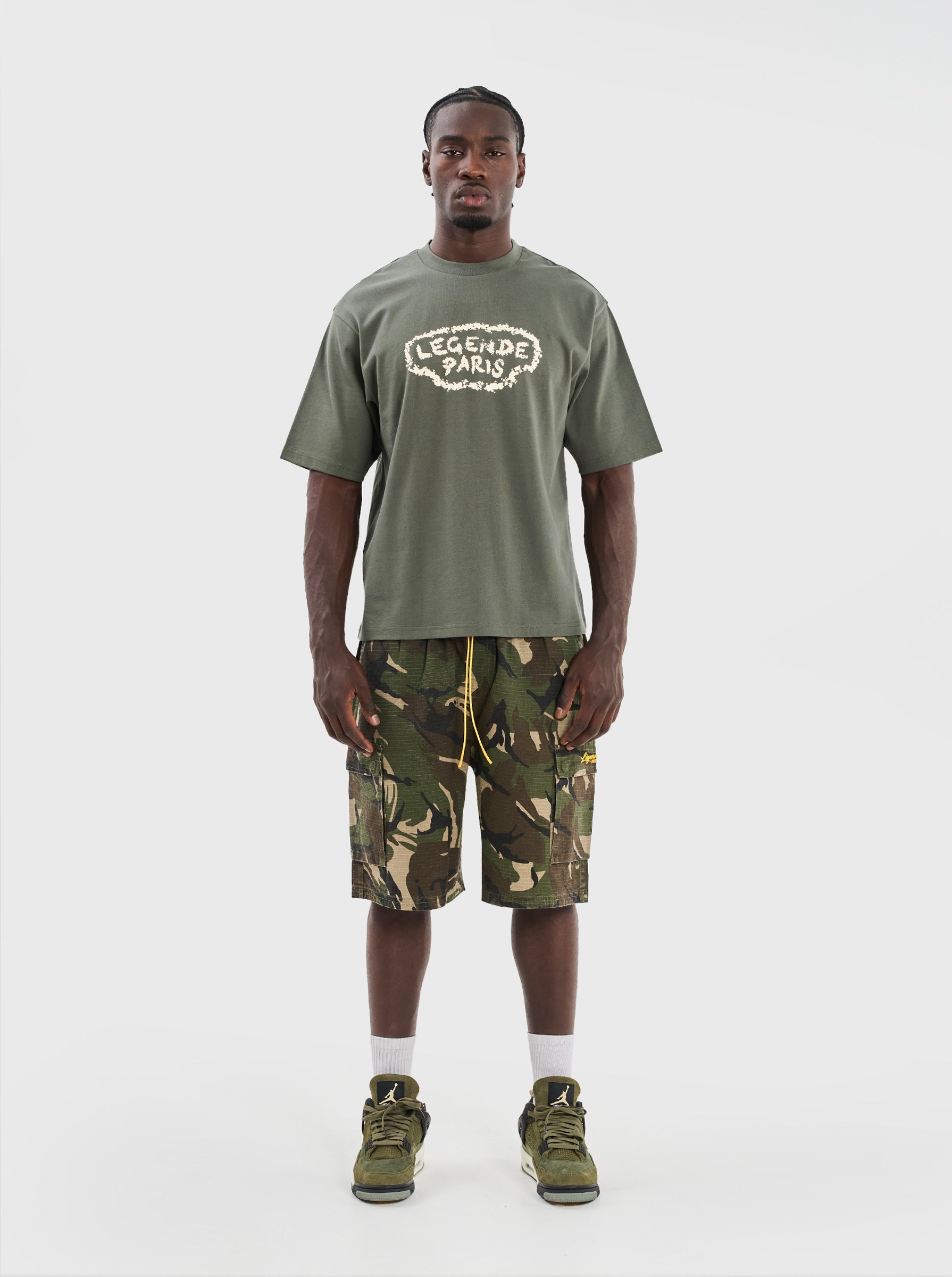 DIAMOND T-SHIRT - KHAKI