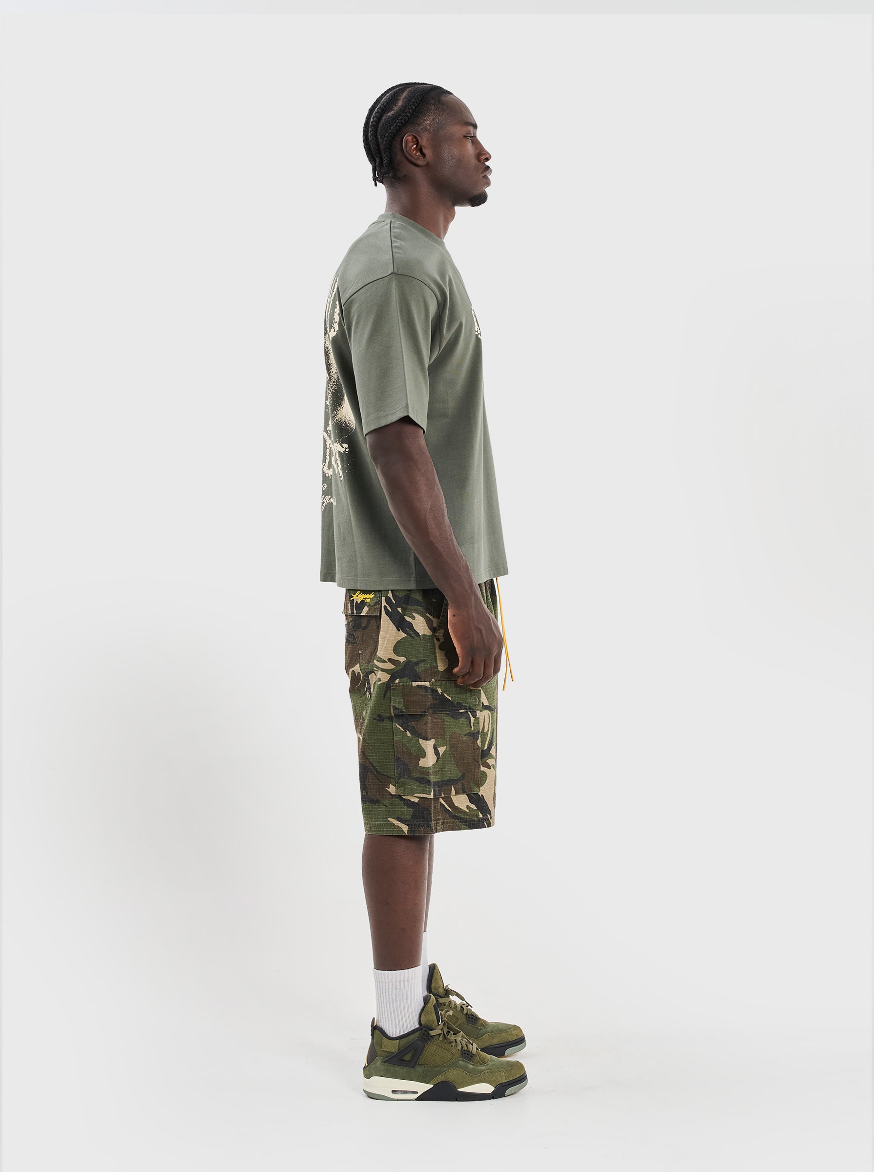 DIAMOND T-SHIRT - KHAKI