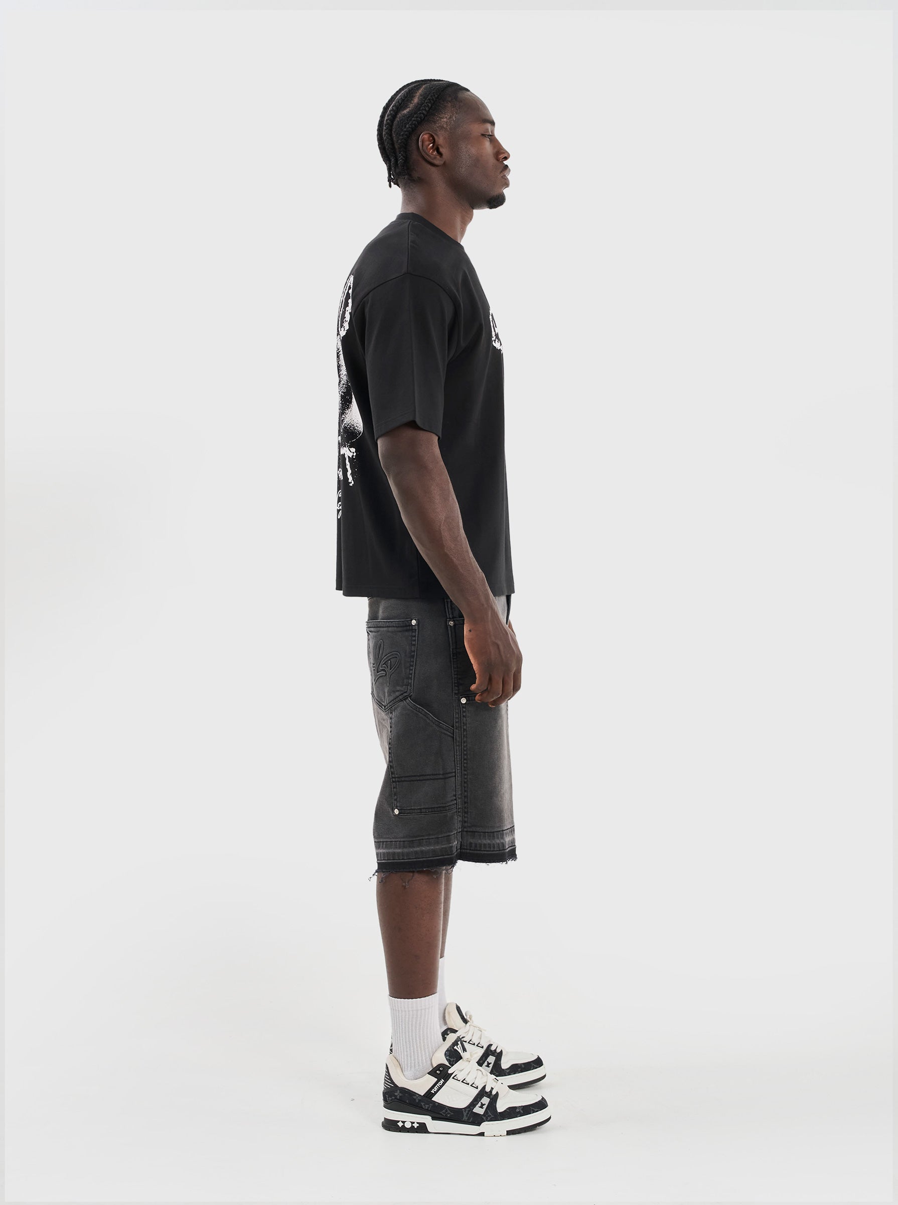 DIAMOND T-SHIRT - BLACK
