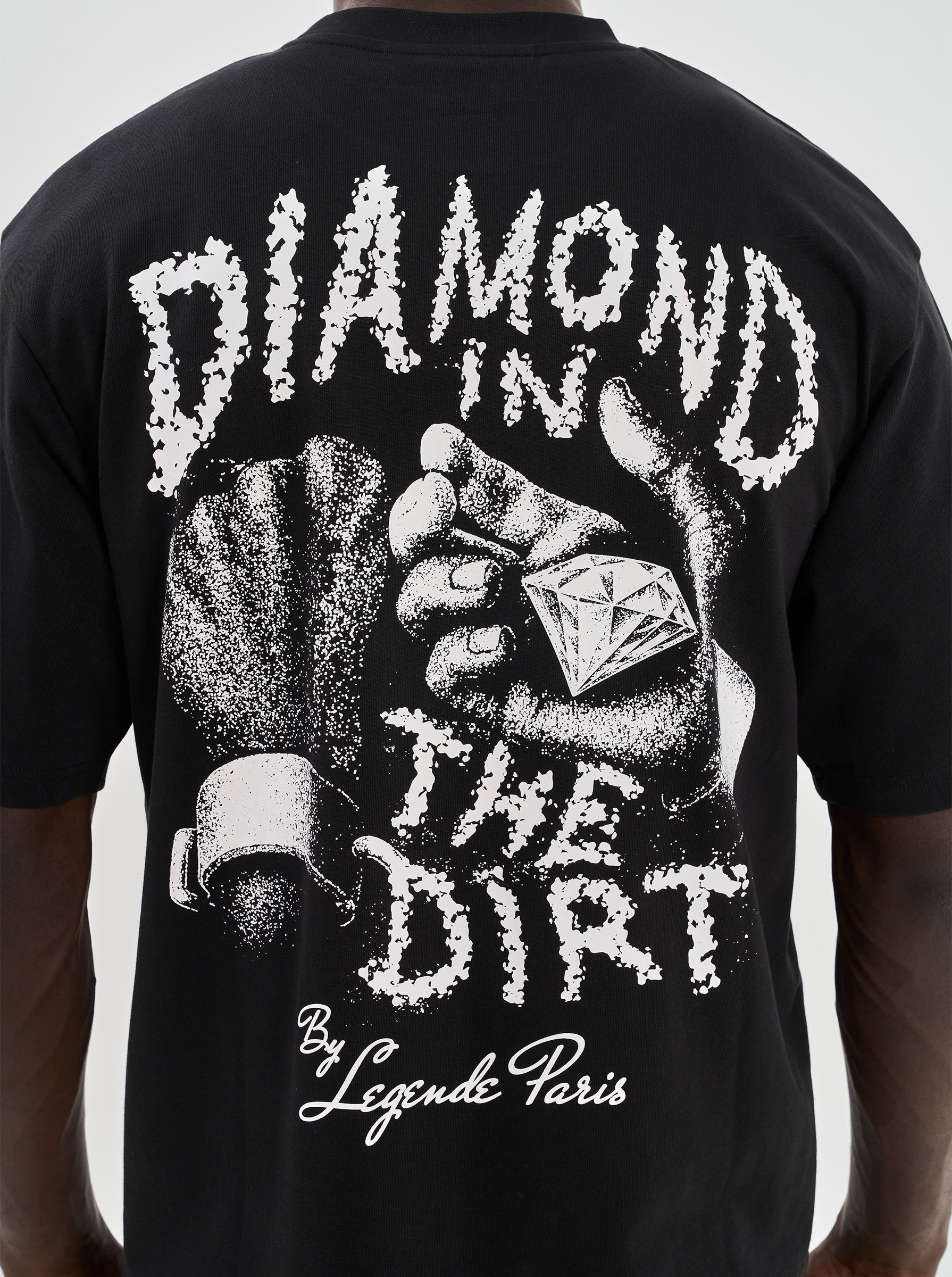 DIAMOND T-SHIRT - BLACK
