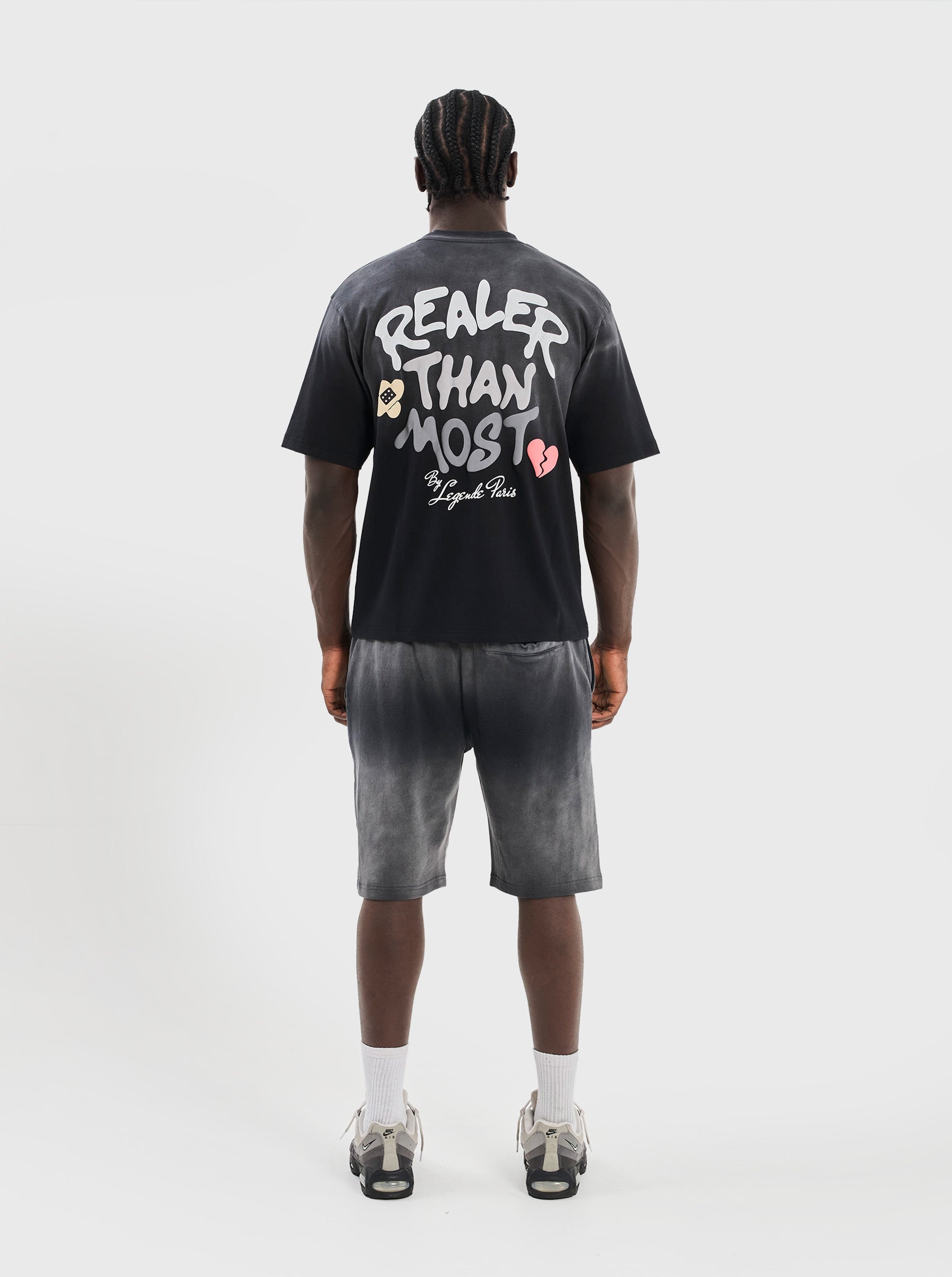 REALER THAN MOST SHORT - BLACK