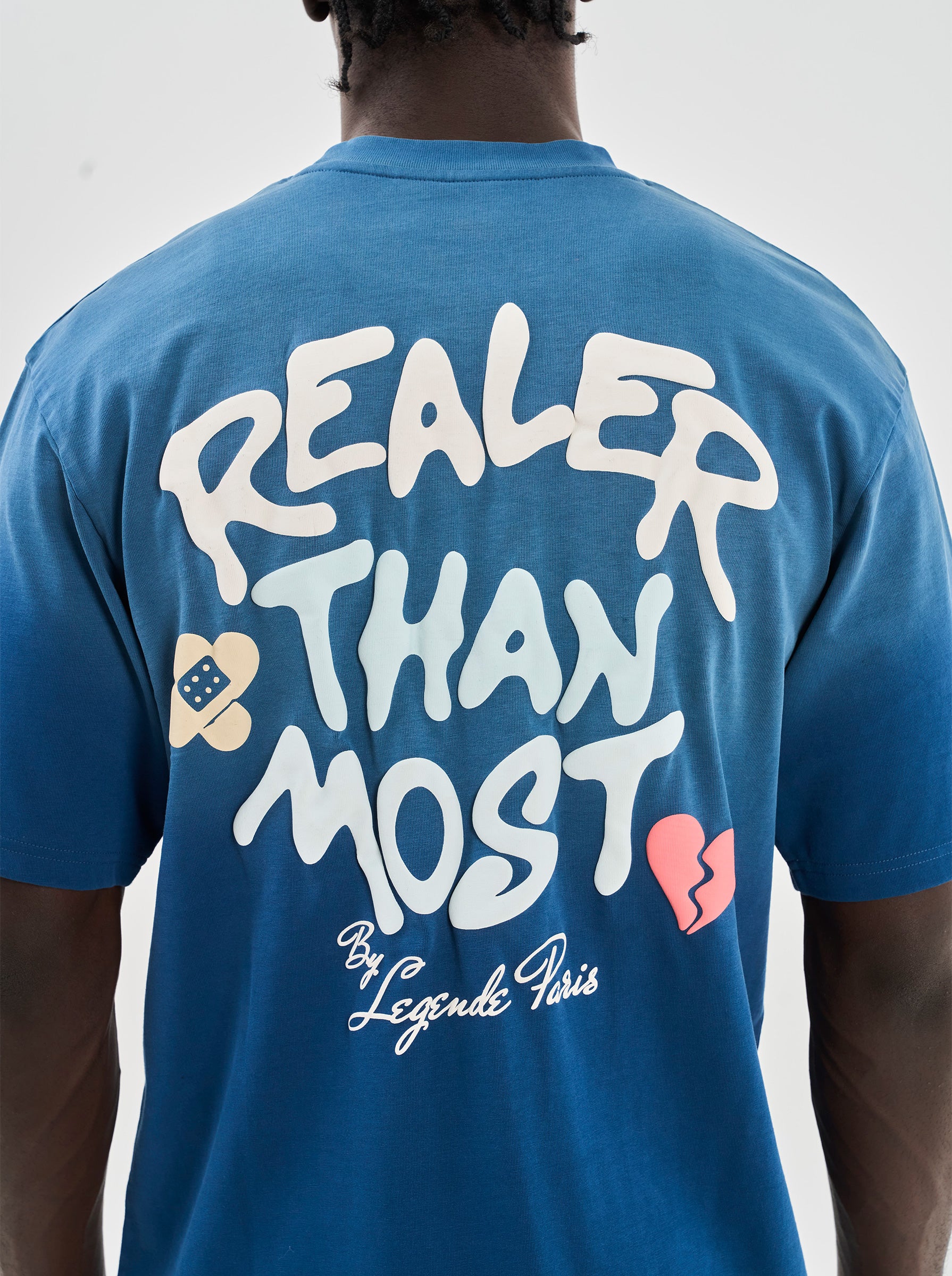 REALER THAN MOST T-SHIRT - BLUE