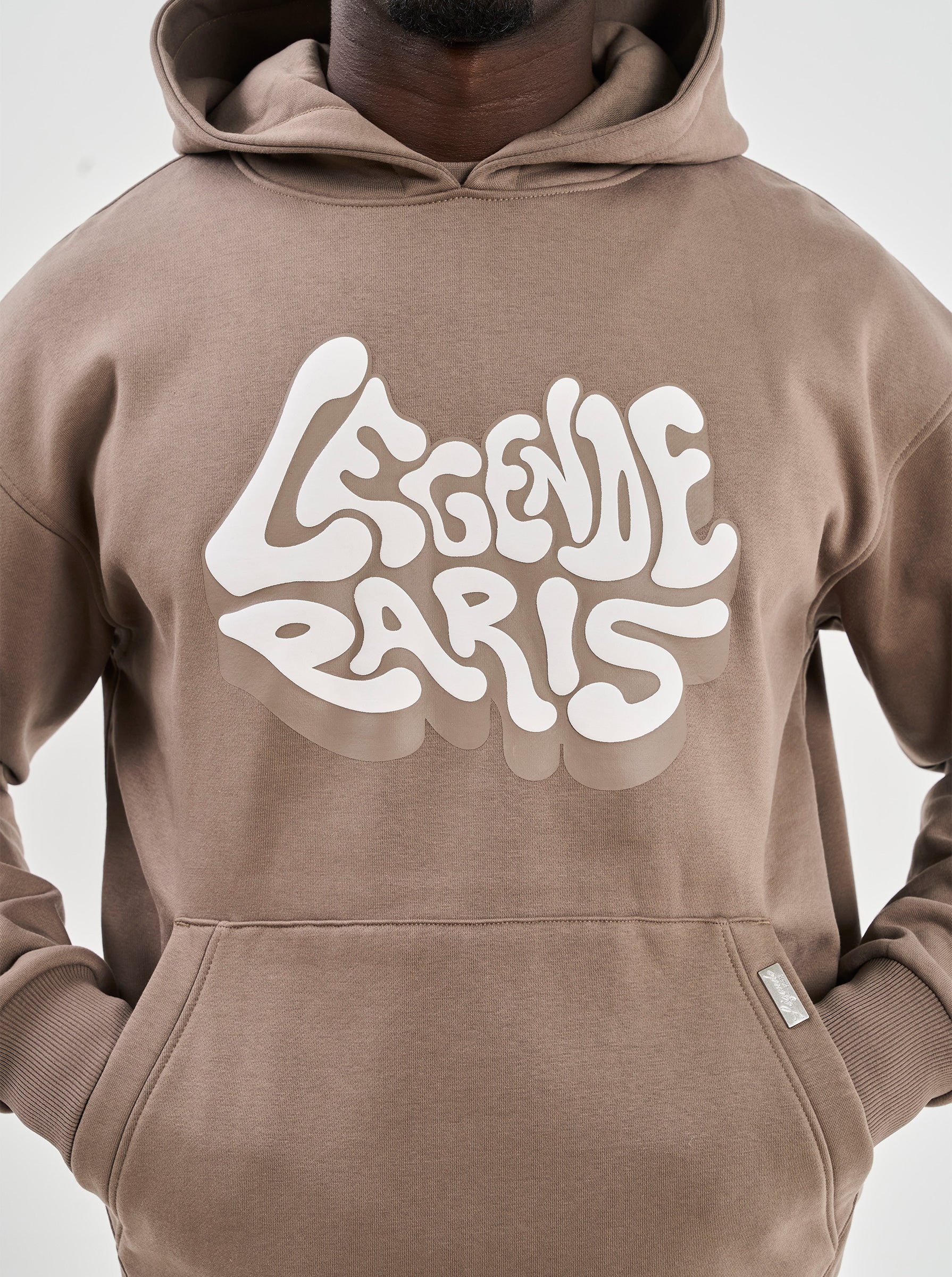 CHIC NOIR HOODIE - GREIGE
